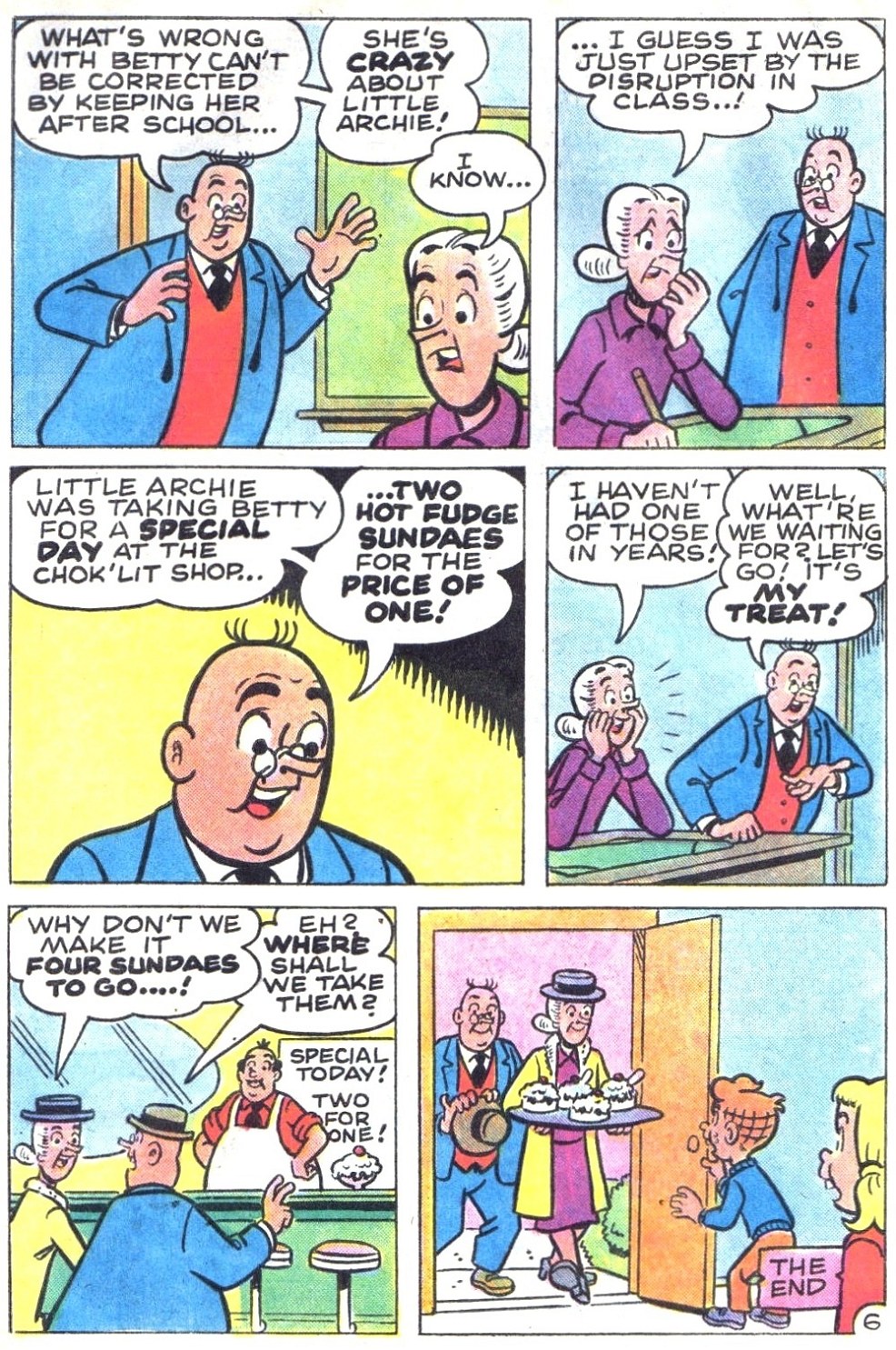 Read online Archie's TV Laugh-Out comic -  Issue #94 - 32