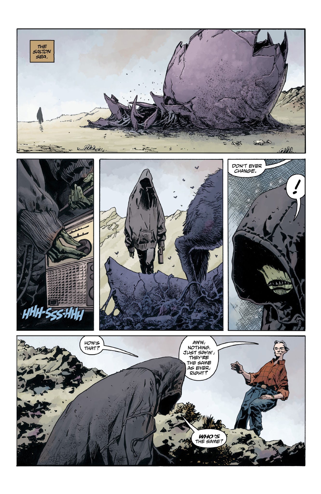 Read online Abe Sapien: Dark and Terrible and The New Race of Man comic -  Issue # TPB - 82