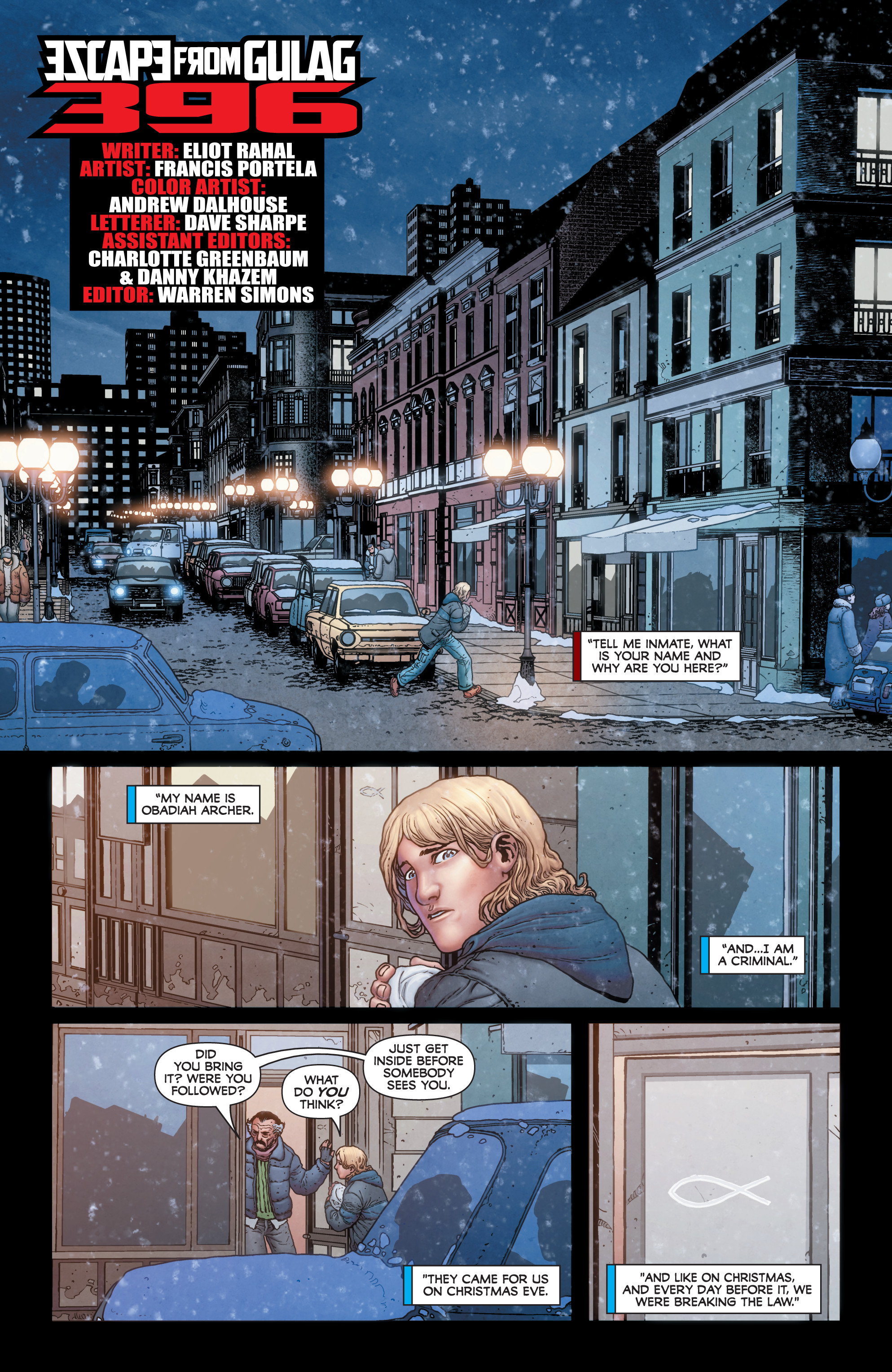 Read online Divinity III: Escape From Gulag 396 comic -  Issue #1 - 3