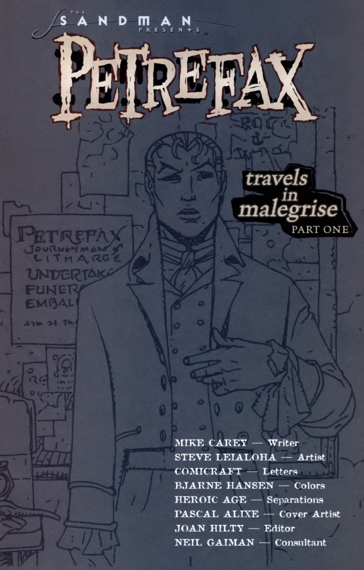 Read online Sandman Presents: Petrefax comic -  Issue #1 - 2