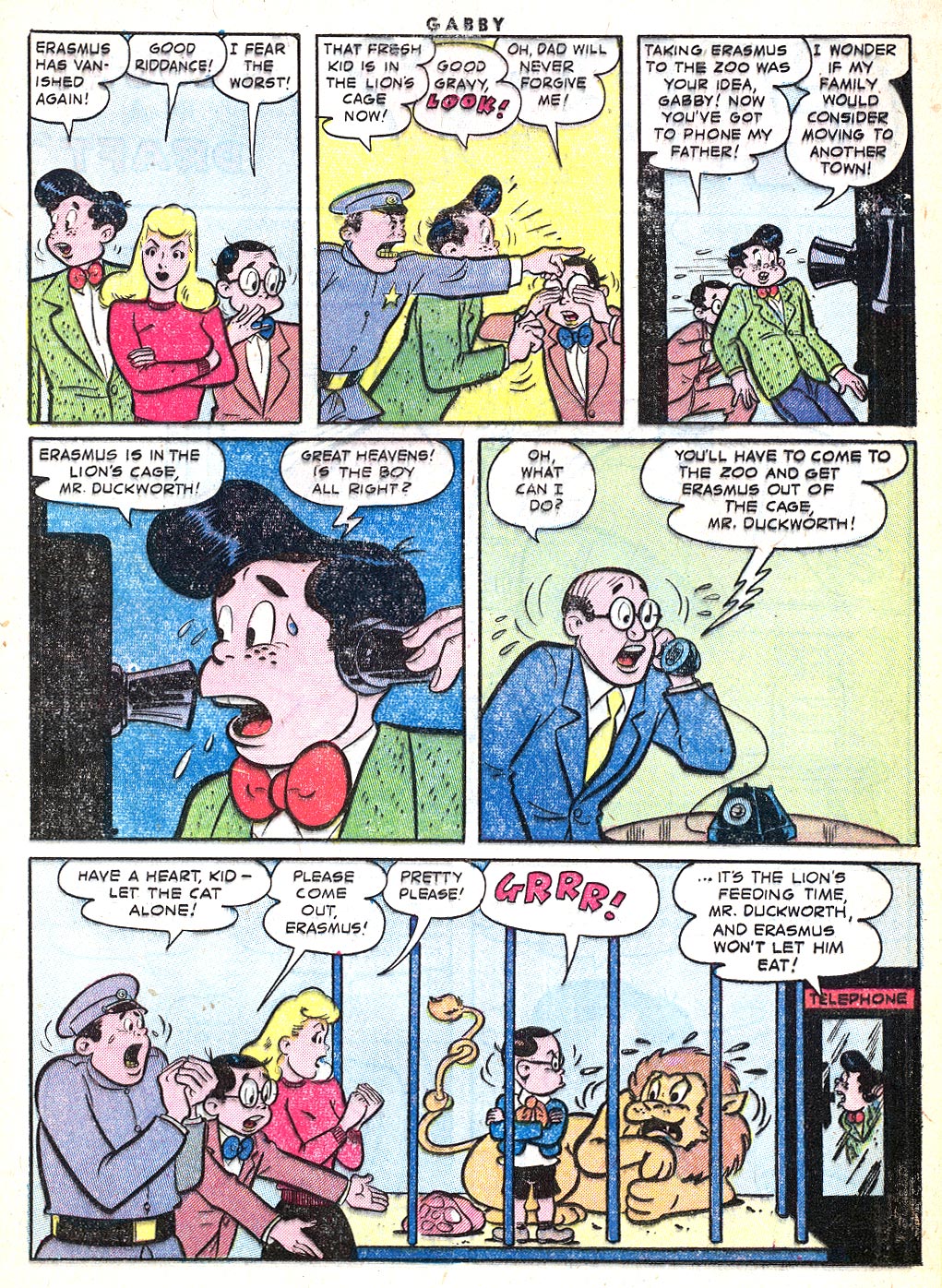 Read online Gabby comic -  Issue #6 - 17