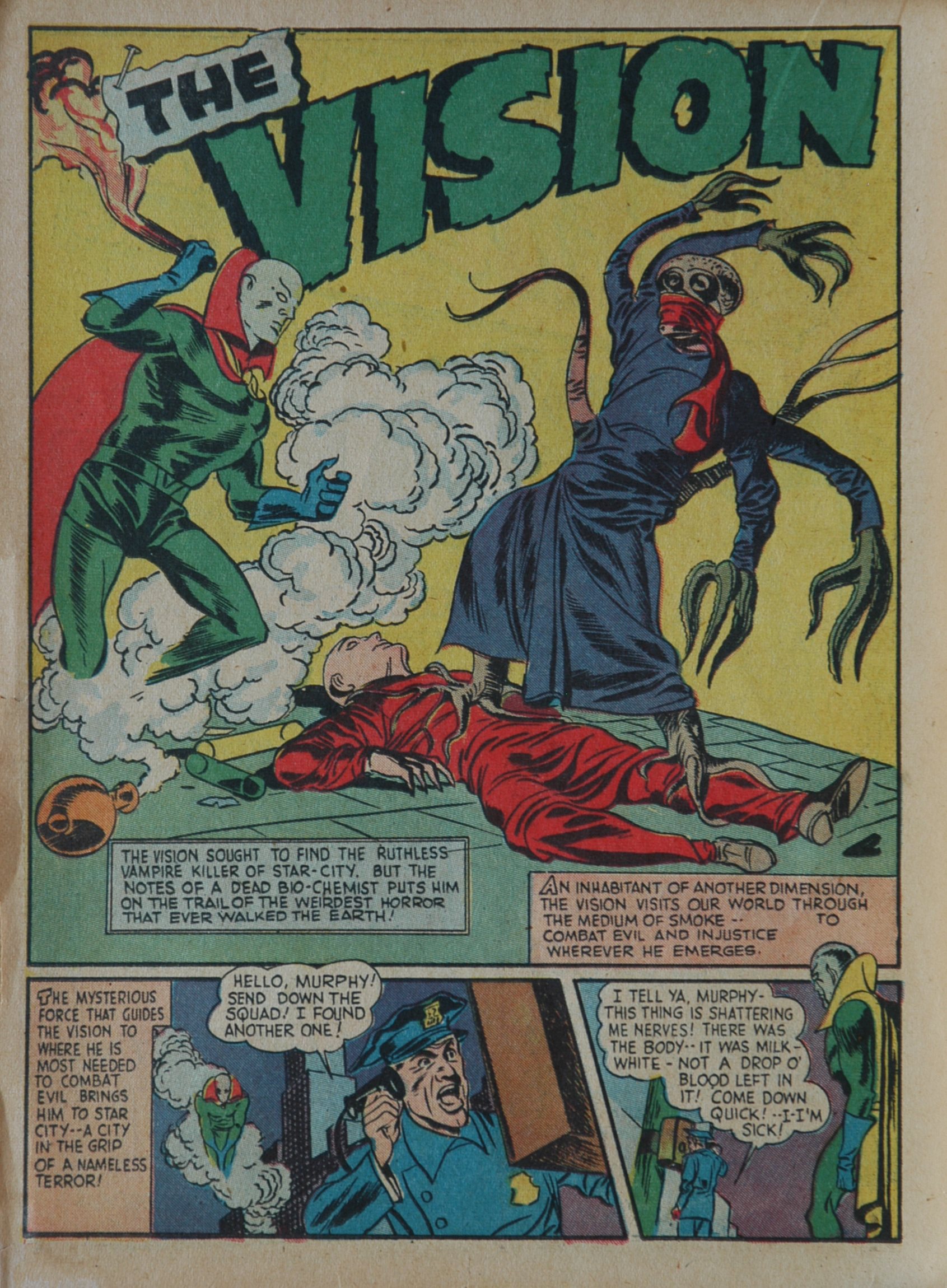 Read online Marvel Mystery Comics comic -  Issue #20 - 32