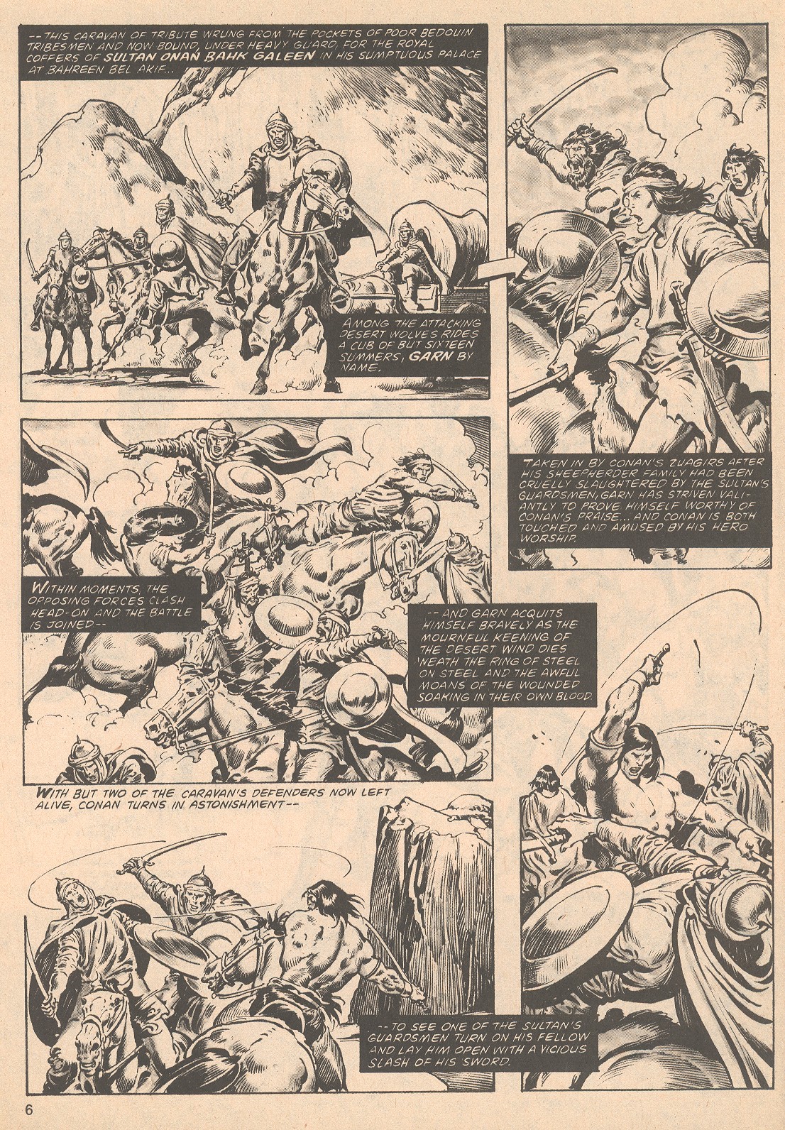 Read online The Savage Sword Of Conan comic -  Issue #63 - 6