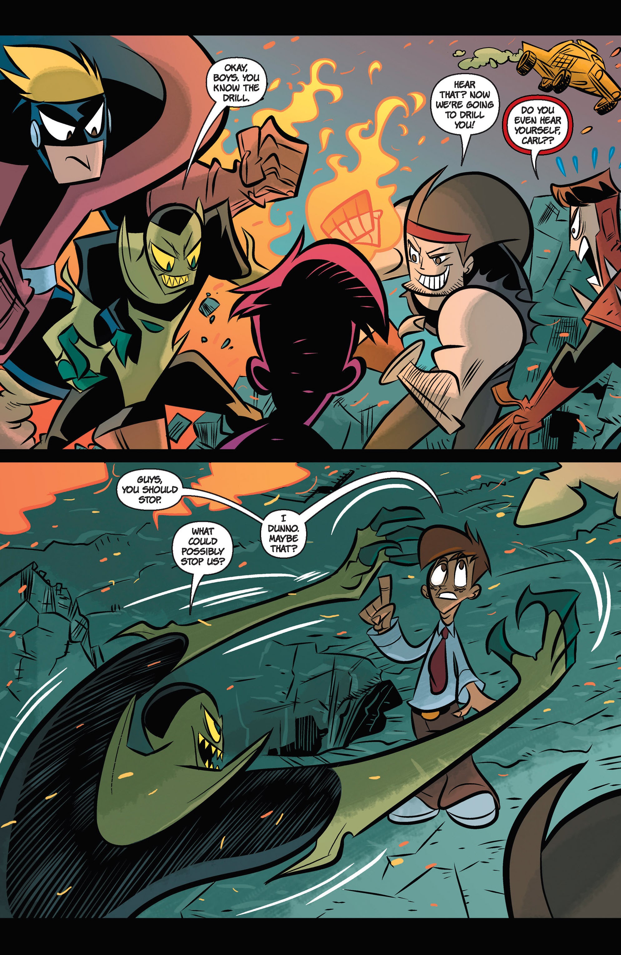 Read online Super Human Resources comic -  Issue #4 - 17