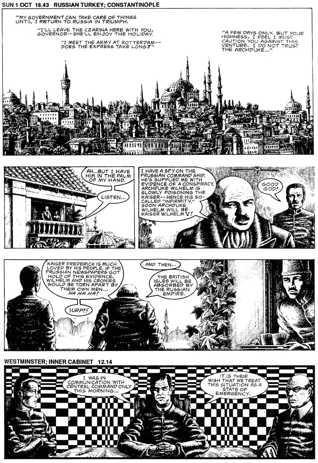 Read online The Adventures of Luther Arkwright comic -  Issue #3 - 6