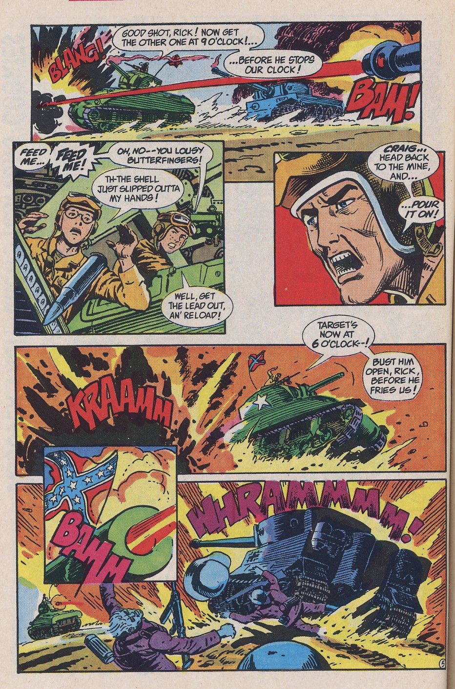 Read online G.I. Combat (1952) comic -  Issue #279 - 7