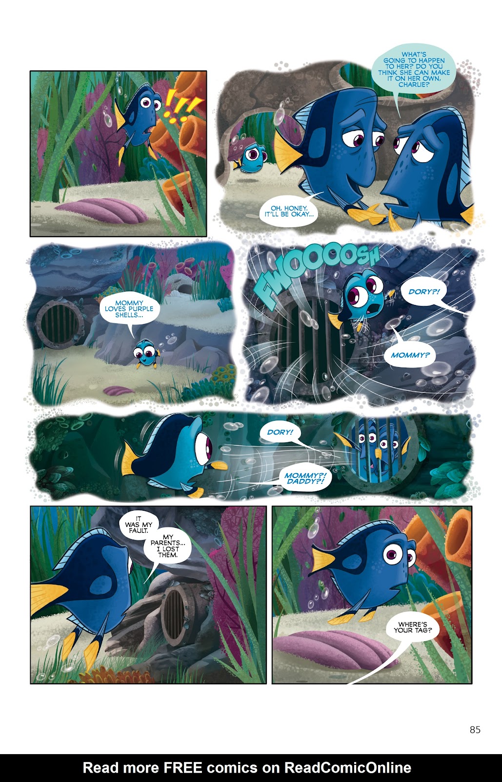 Disney/PIXAR Finding Nemo and Finding Dory: The Story of the Movies in Comics issue TPB - Page 85