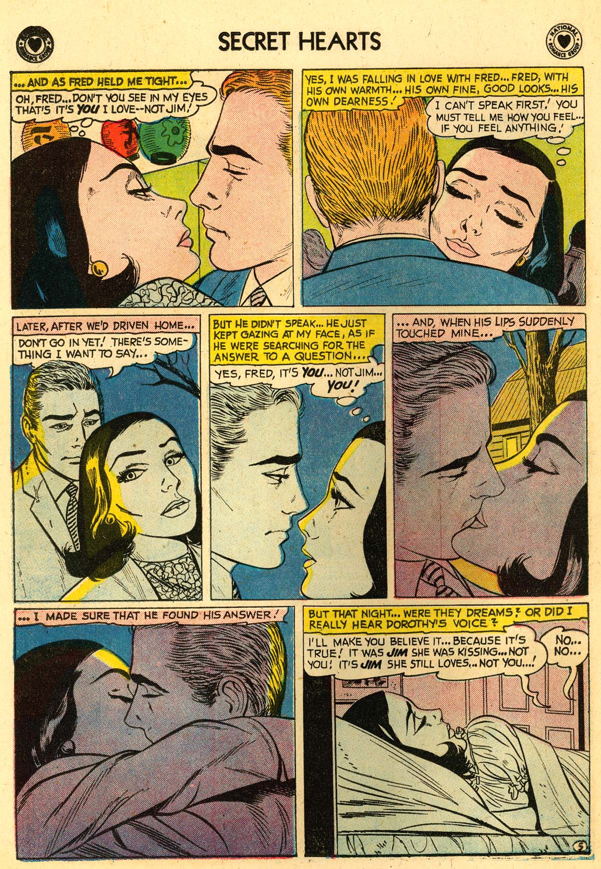 Read online Secret Hearts comic -  Issue #56 - 22