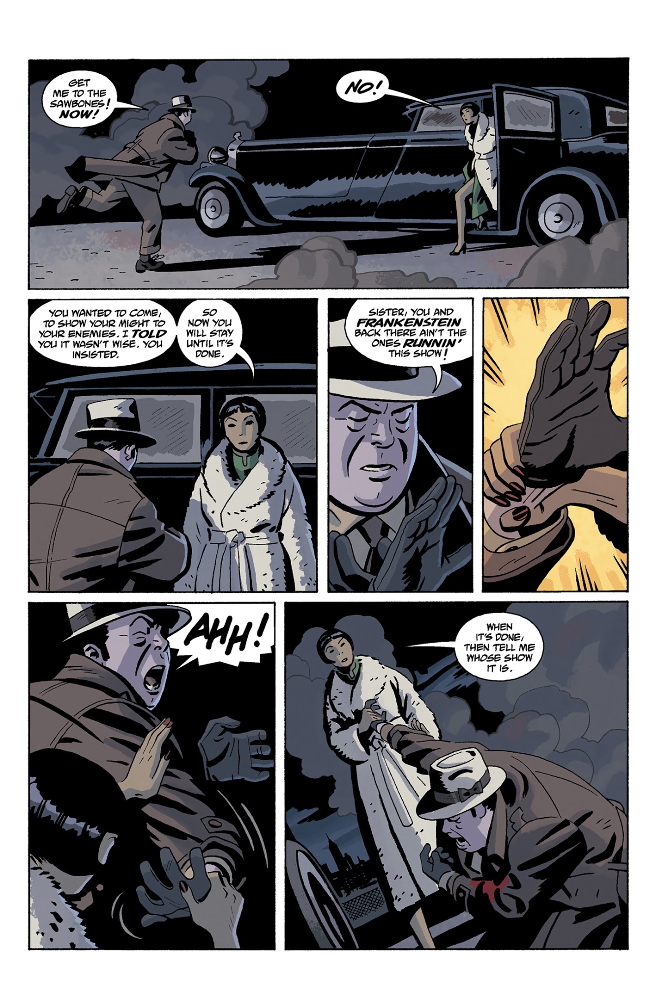 Read online Lobster Johnson: The Burning Hand comic -  Issue #4 - 15