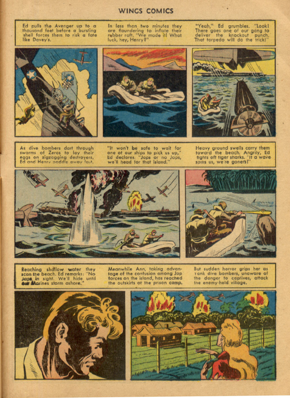 Read online Wings Comics comic -  Issue #38 - 49