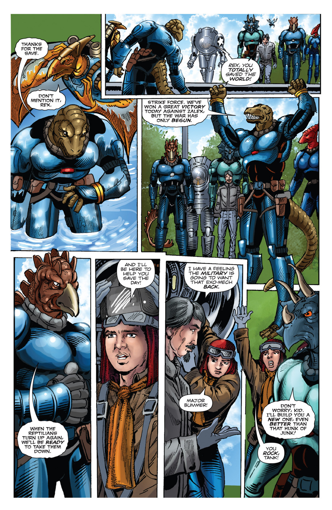 Read online Jurassic StrikeForce 5 comic -  Issue # _TPB - 138