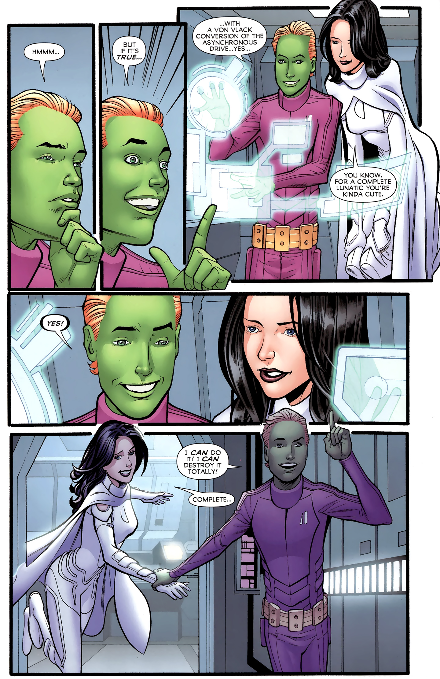 Read online Legion: Secret Origin comic -  Issue #6 - 7