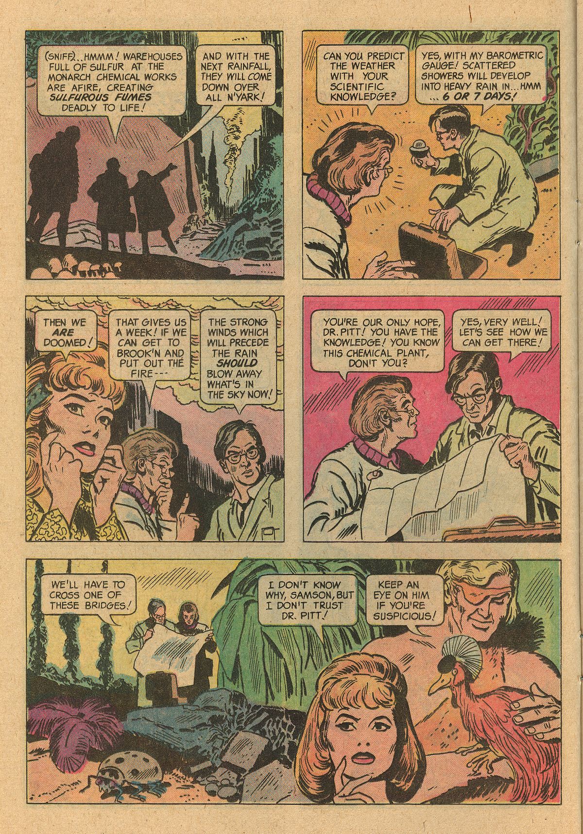 Read online Mighty Samson (1964) comic -  Issue #32 - 12