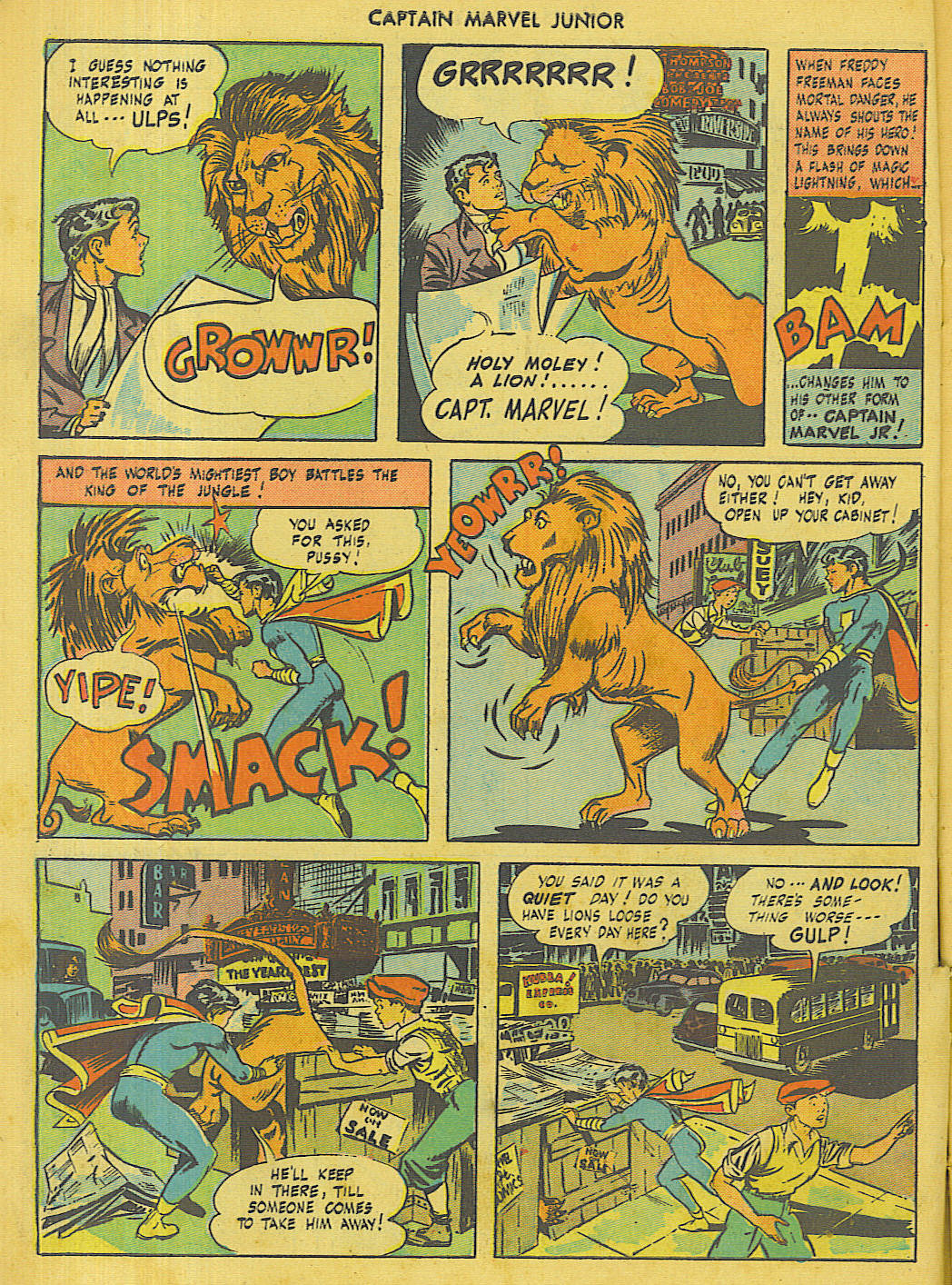Read online Captain Marvel, Jr. comic -  Issue #43 - 5