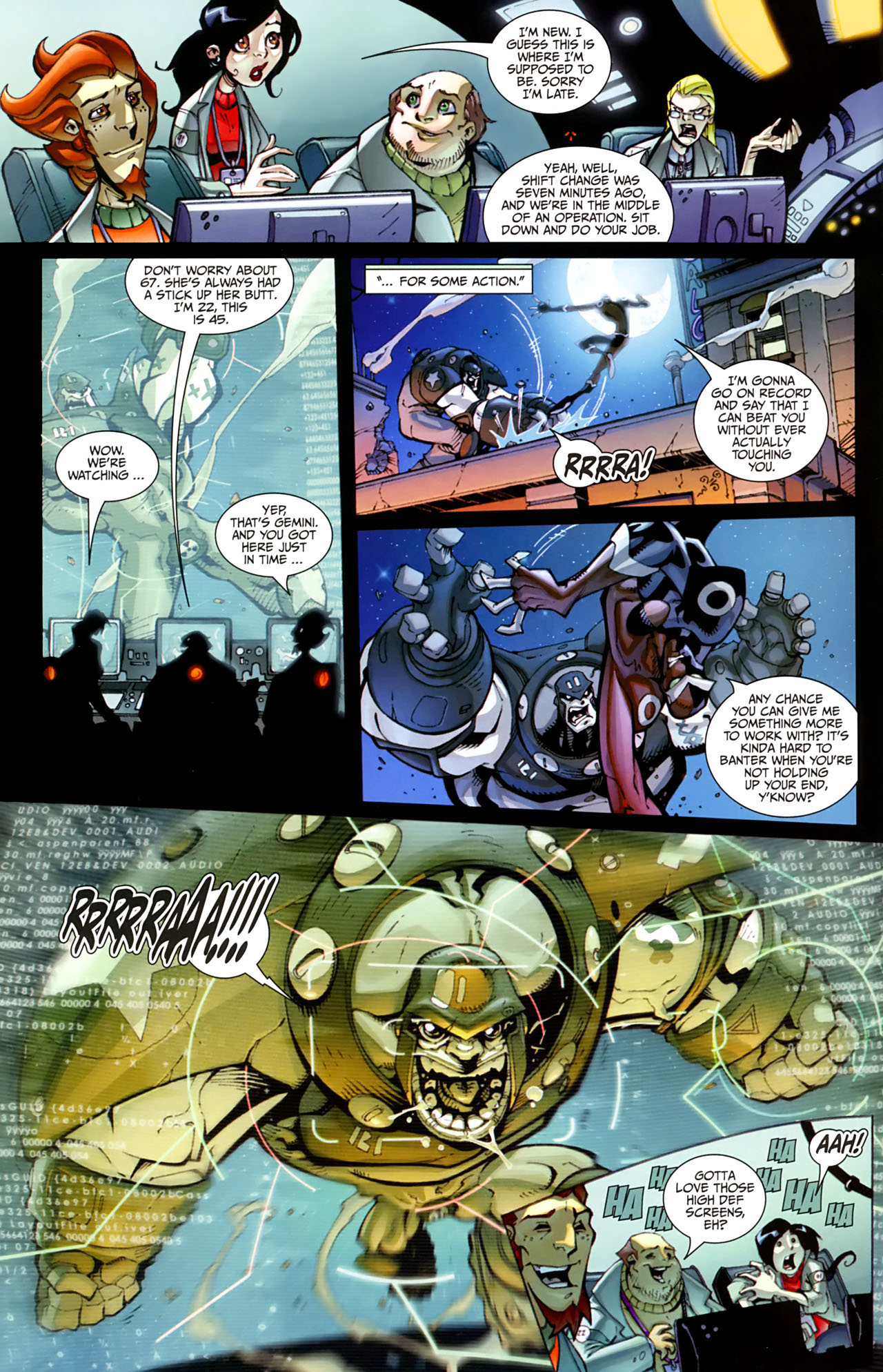 Read online Gemini comic -  Issue #1 - 4