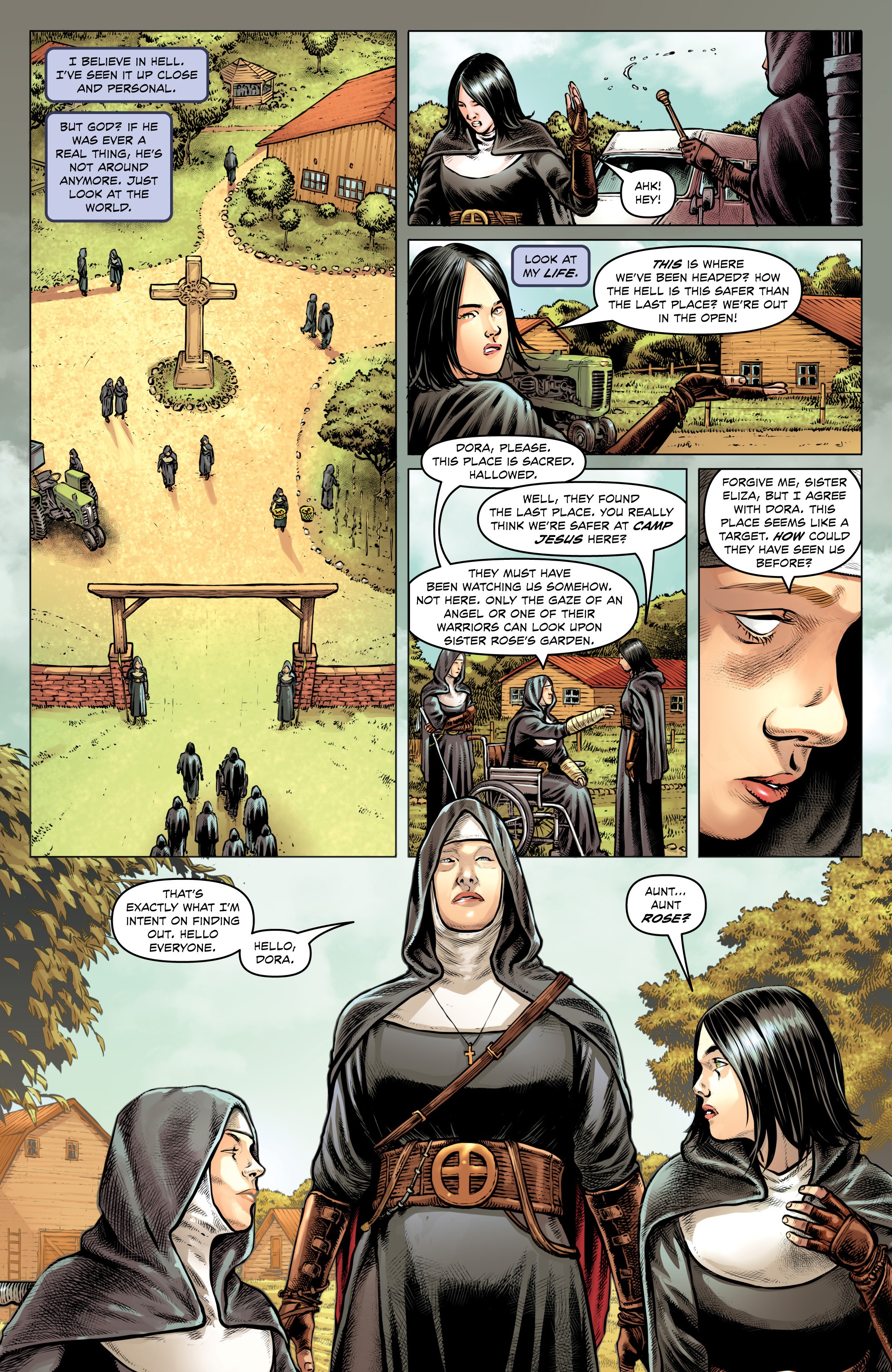 Read online Warrior Nun: Dora comic -  Issue #3 - 6
