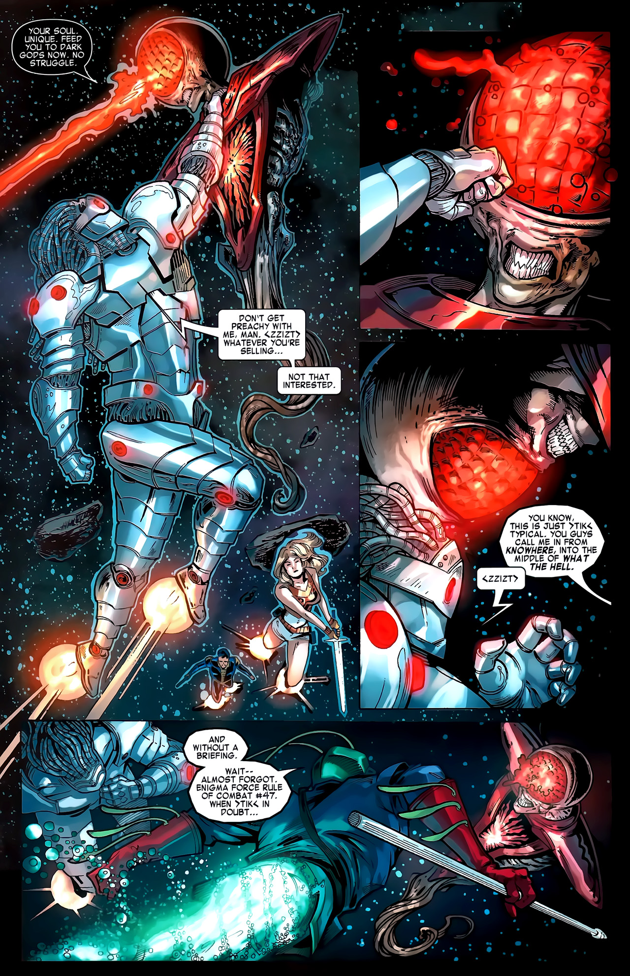 Read online Incredible Hulks: Enigma Force comic -  Issue #1 - 8