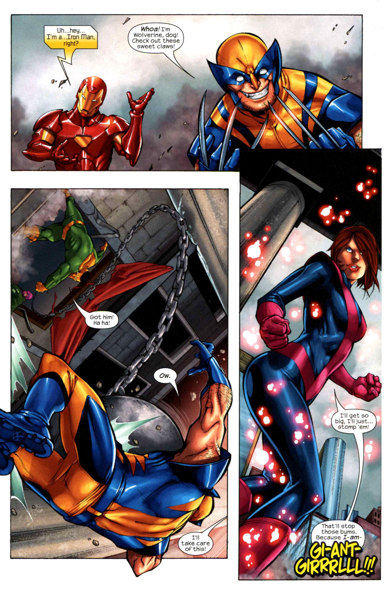 Read online Marvel Adventures The Avengers comic -  Issue #25 - 4