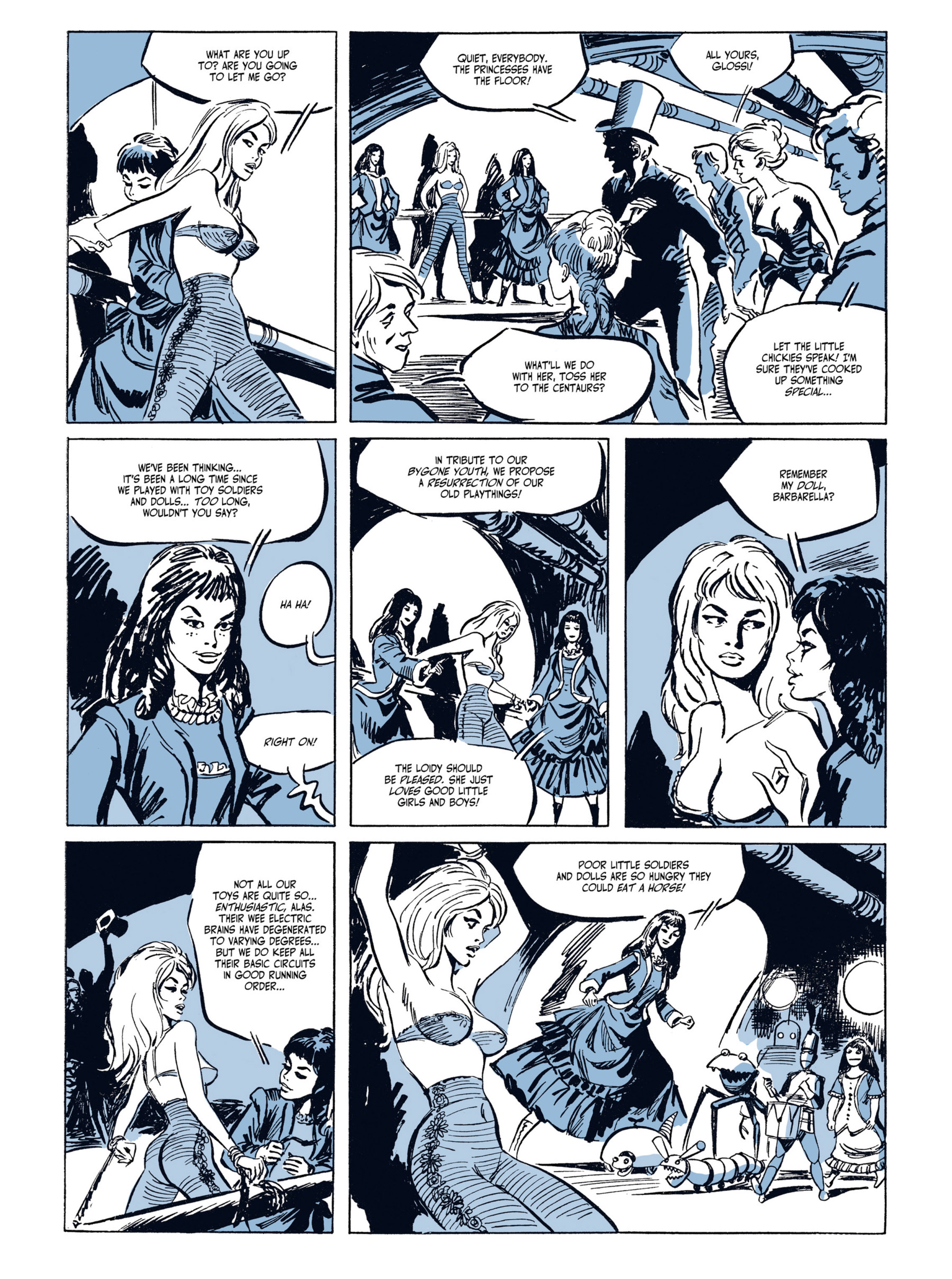 Read online Barbarella comic -  Issue # Full - 38