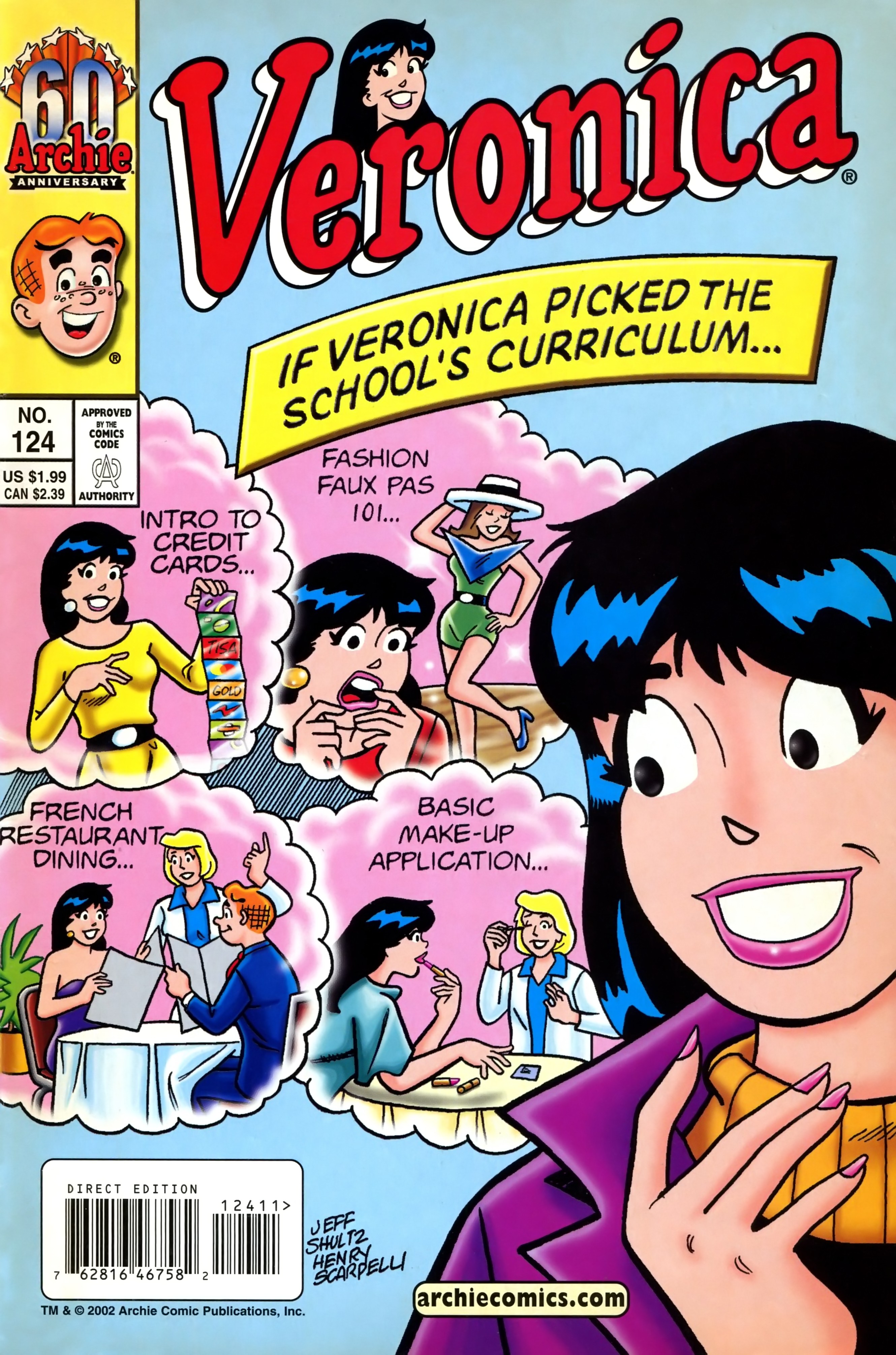 Read online Veronica comic -  Issue #124 - 1