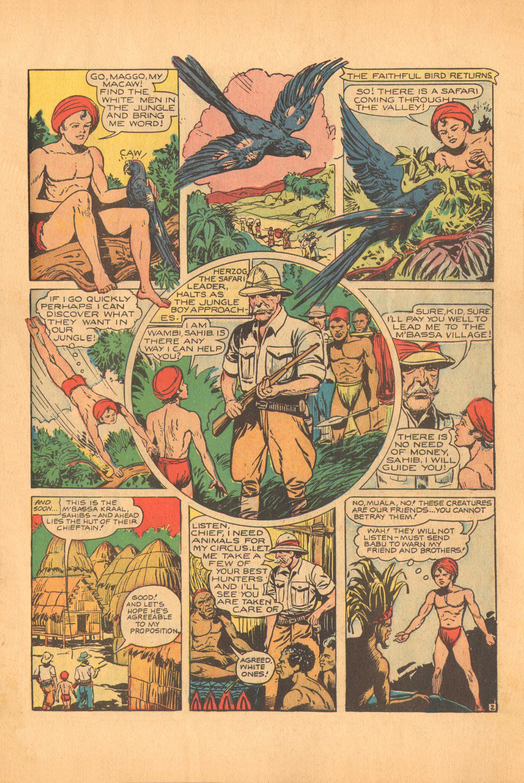 Read online Wambi Jungle Boy comic -  Issue #4 - 48