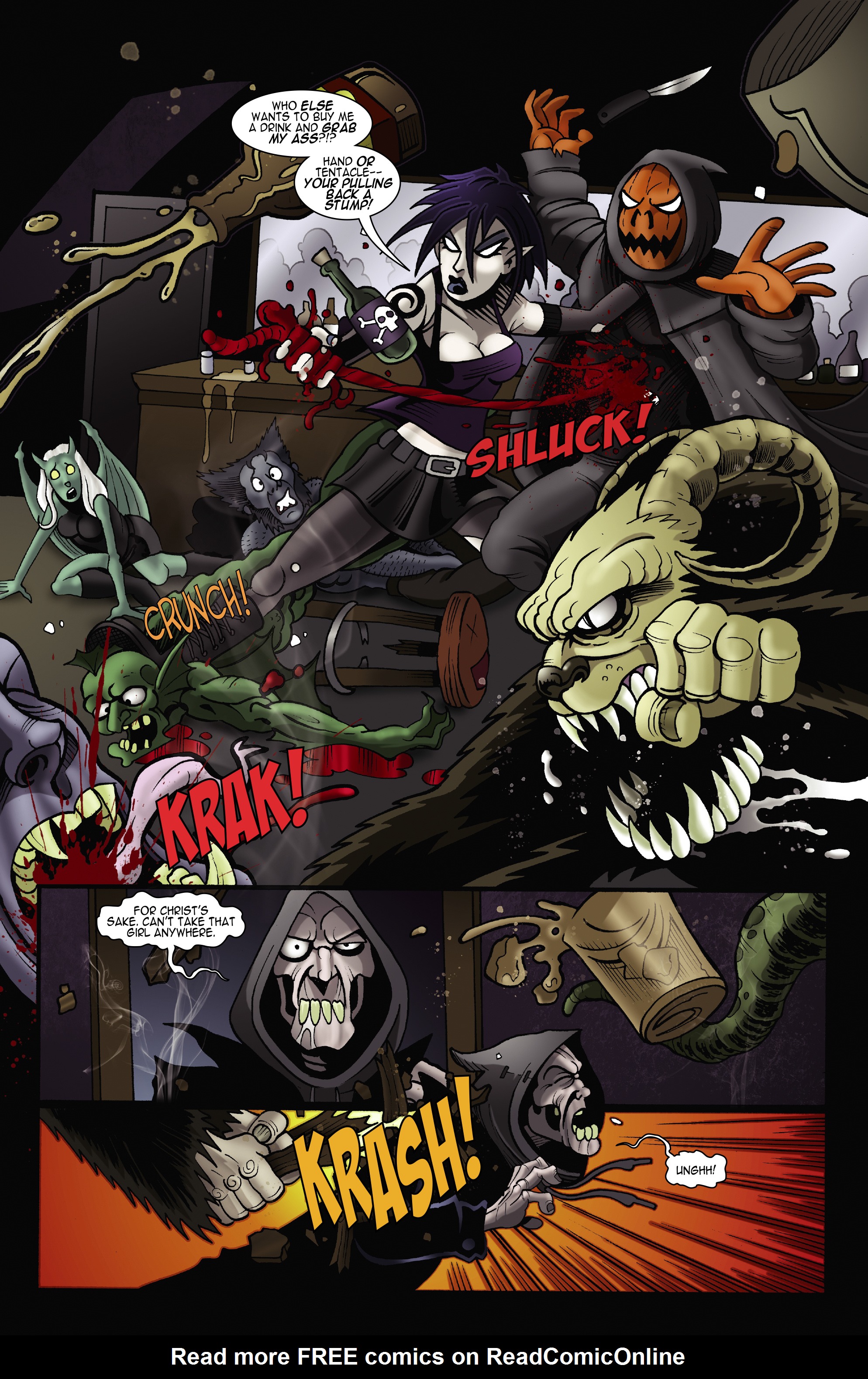 Read online The Living Corpse: Exhumed comic -  Issue #3 - 13