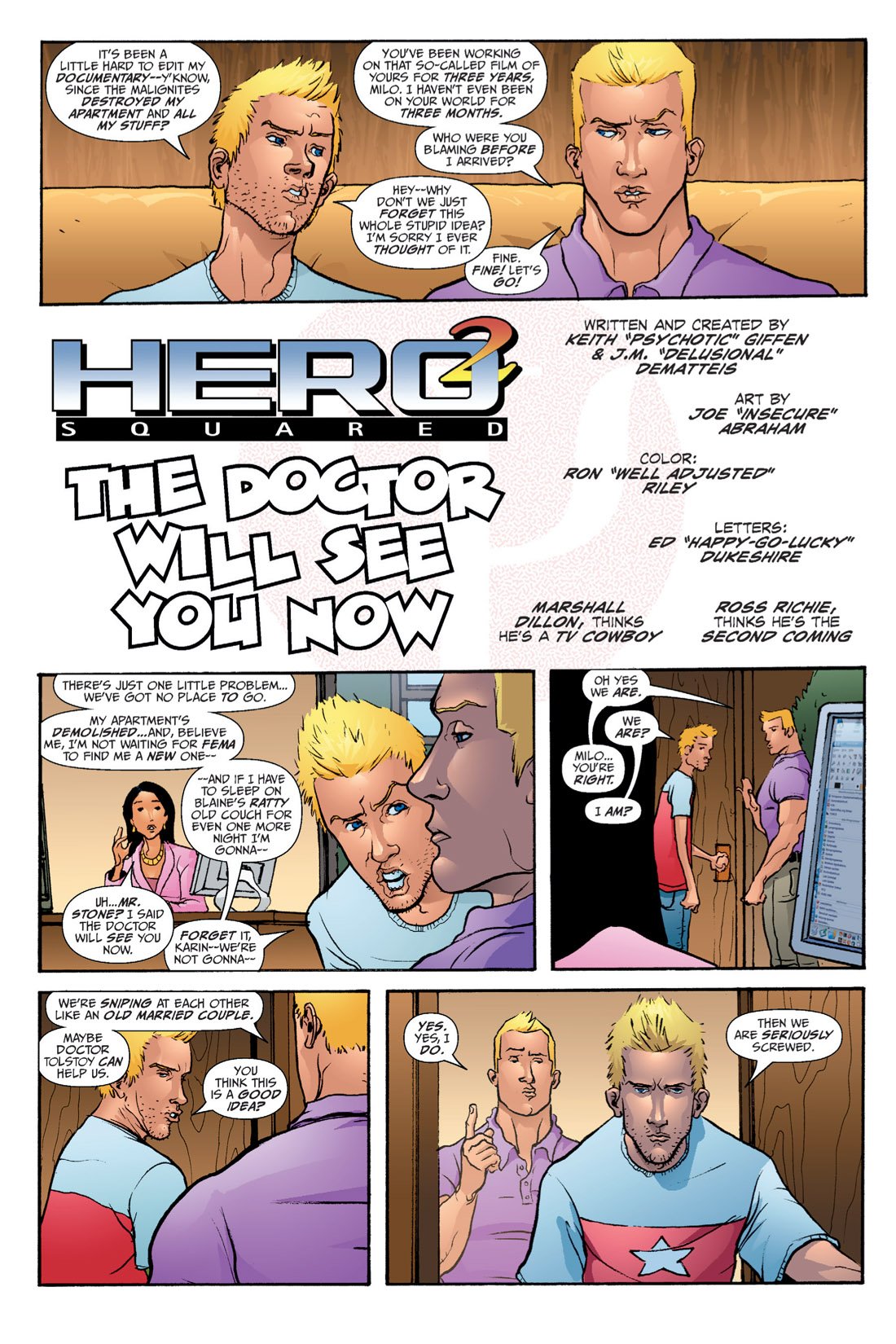 Read online Hero Squared (2006) comic -  Issue #2 - 4