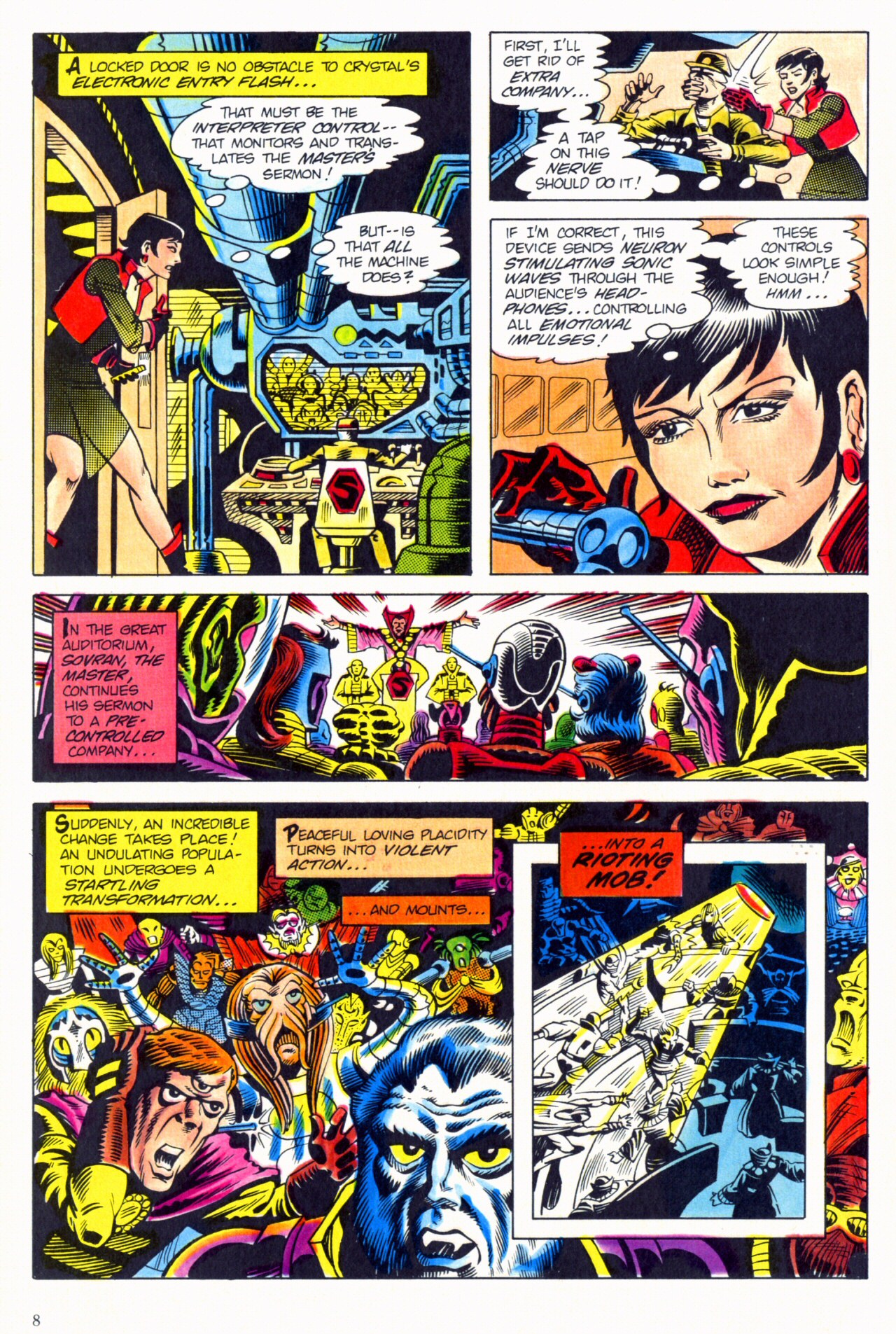 Read online Vanguard Illustrated comic -  Issue #6 - 10