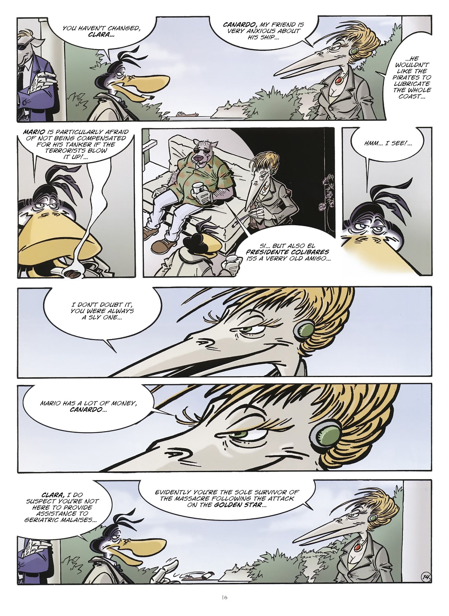 Read online Une enquête de l'inspecteur Canardo comic -  Issue #14 - 17