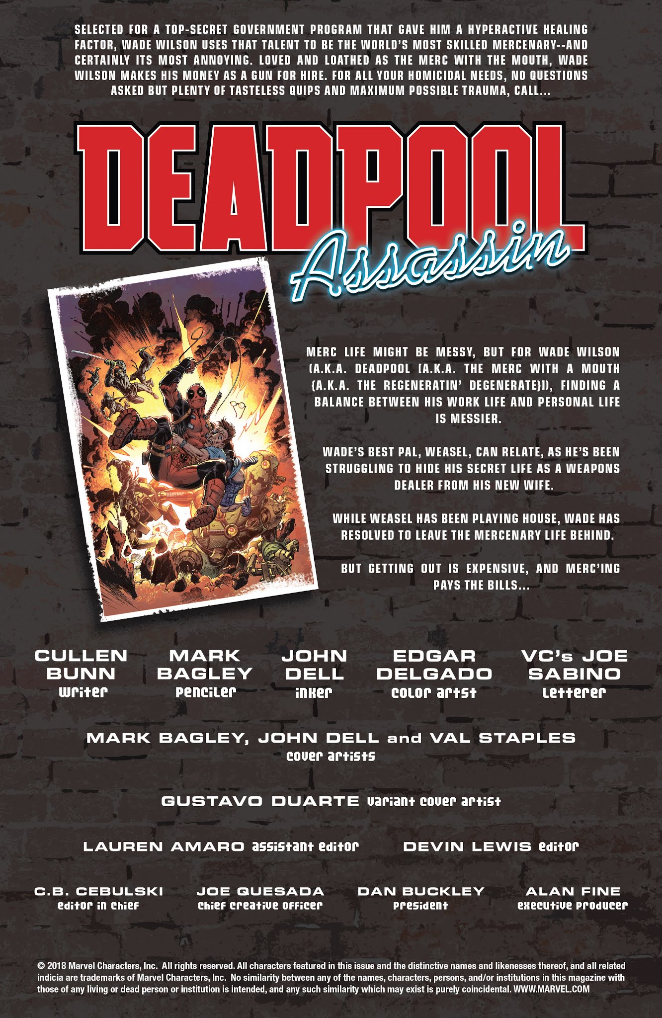 Read online Deadpool: Assassin comic -  Issue #2 - 2