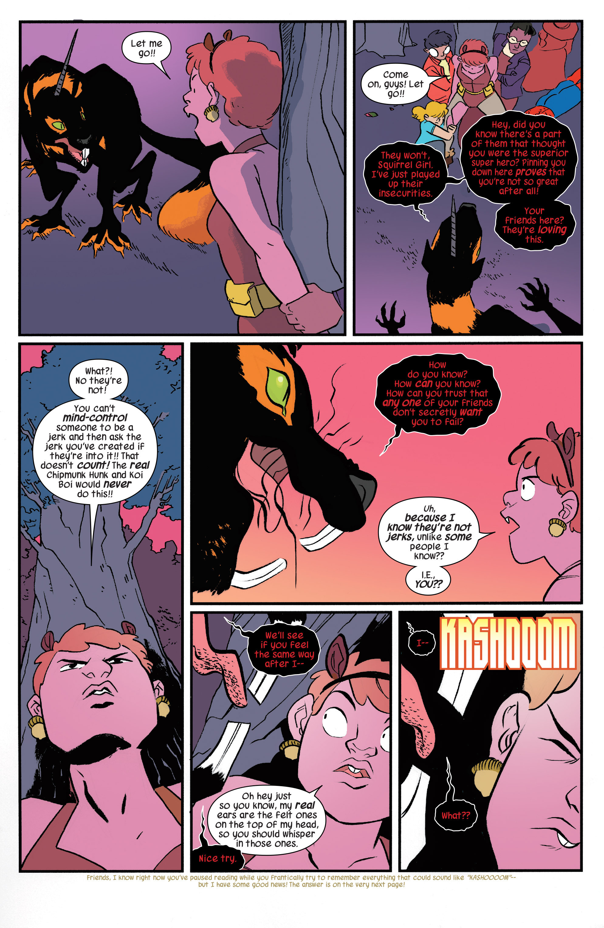 Read online The Unbeatable Squirrel Girl comic -  Issue #8 - 15