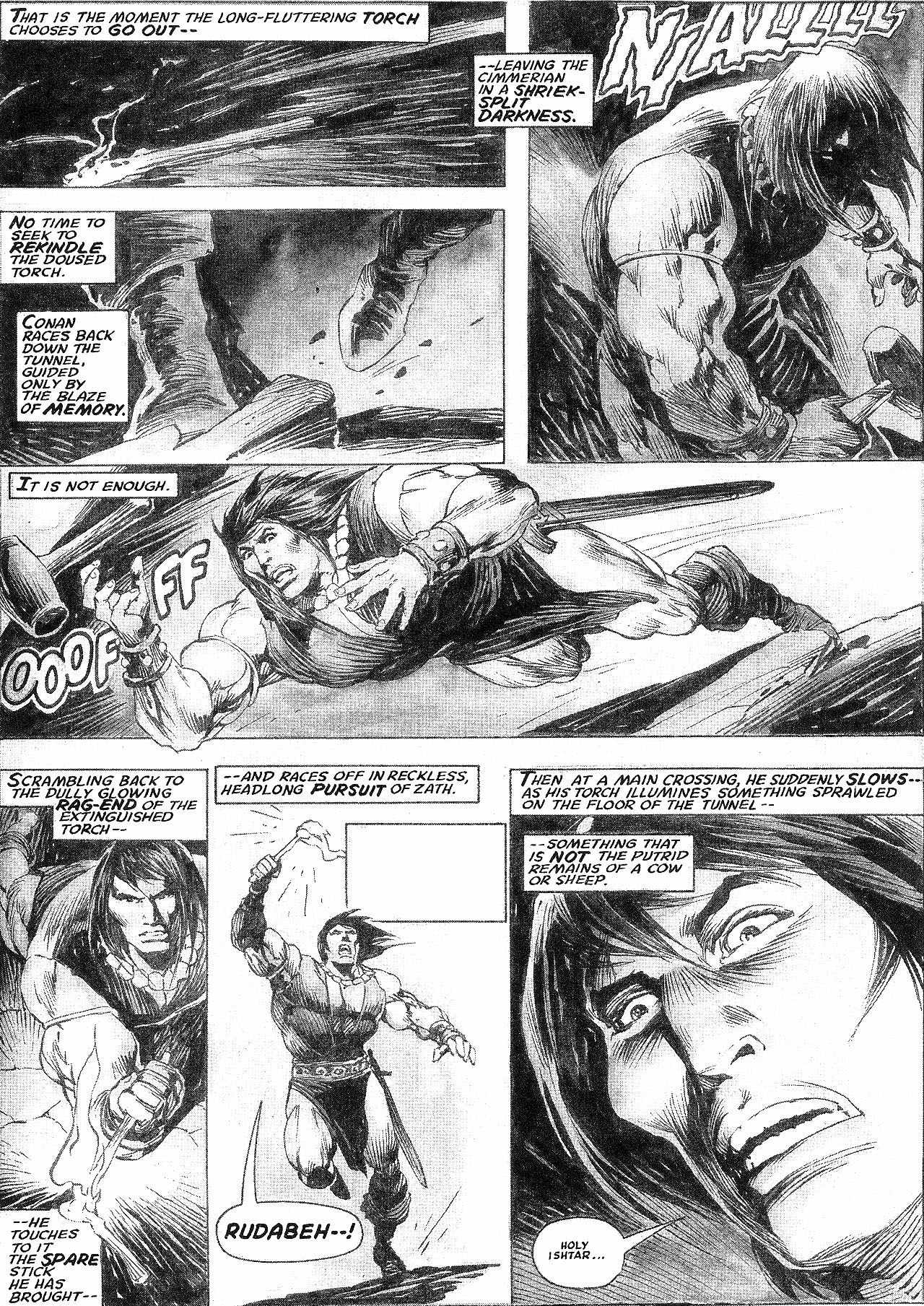 Read online The Savage Sword Of Conan comic -  Issue #210 - 25