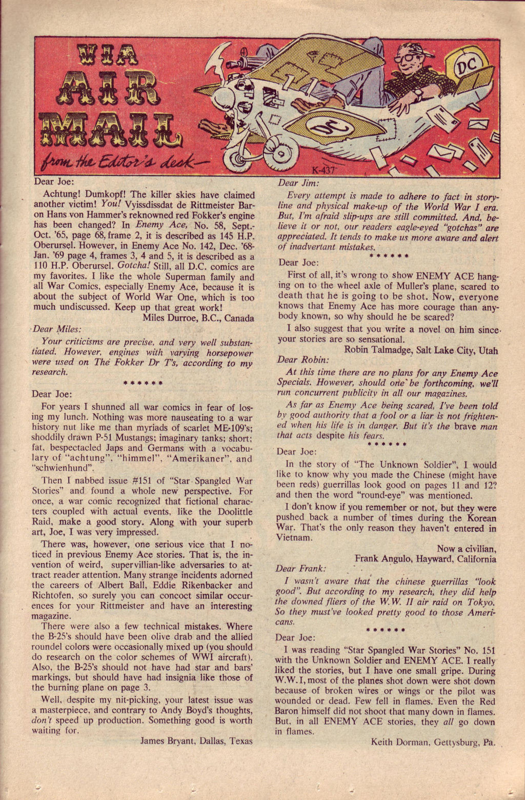 Read online Star Spangled War Stories (1952) comic -  Issue #153 - 13