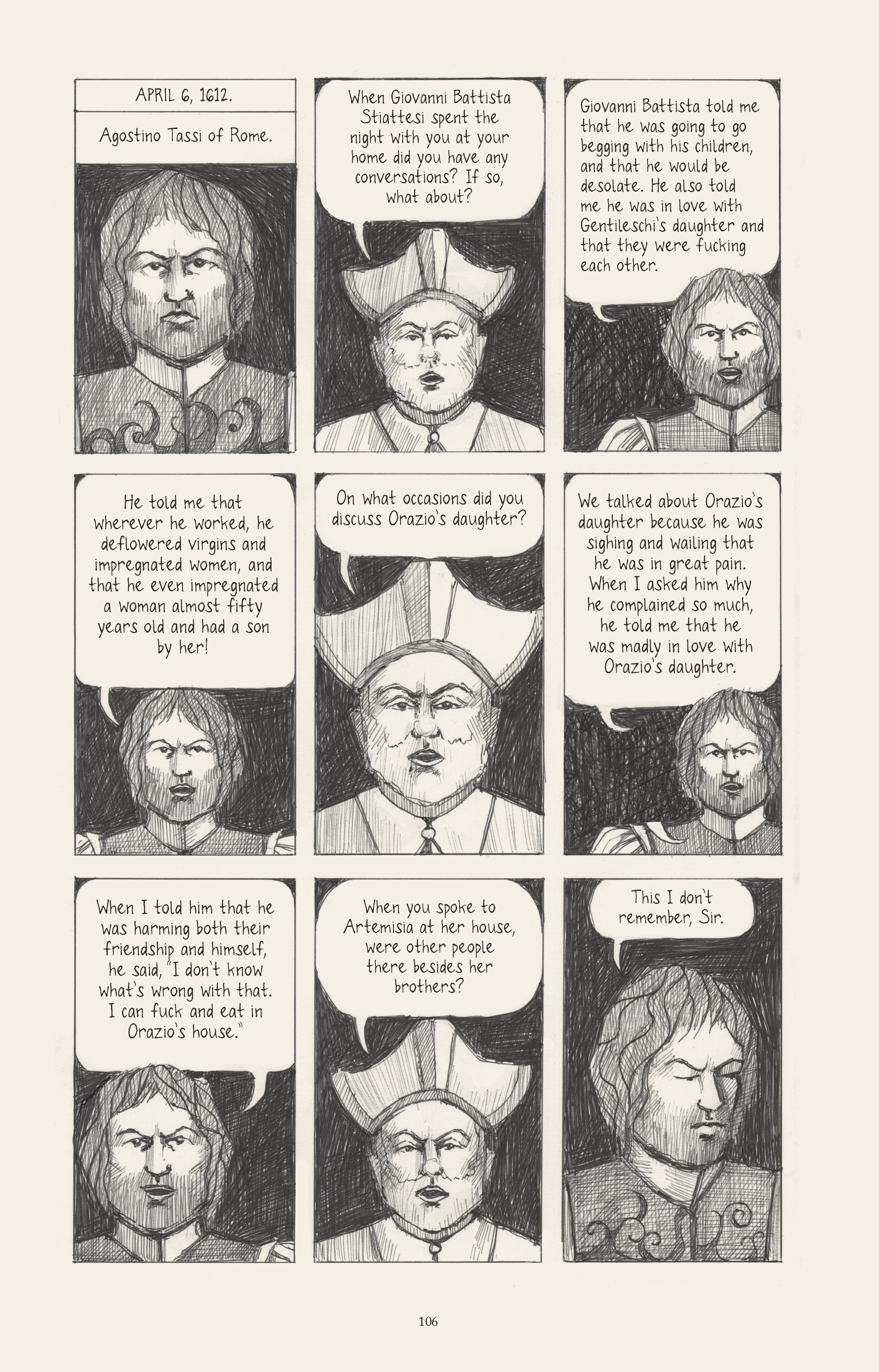 Read online I Know What I Am: The Life and Times of Artemisia Gentileschi comic -  Issue # TPB (Part 2) - 14