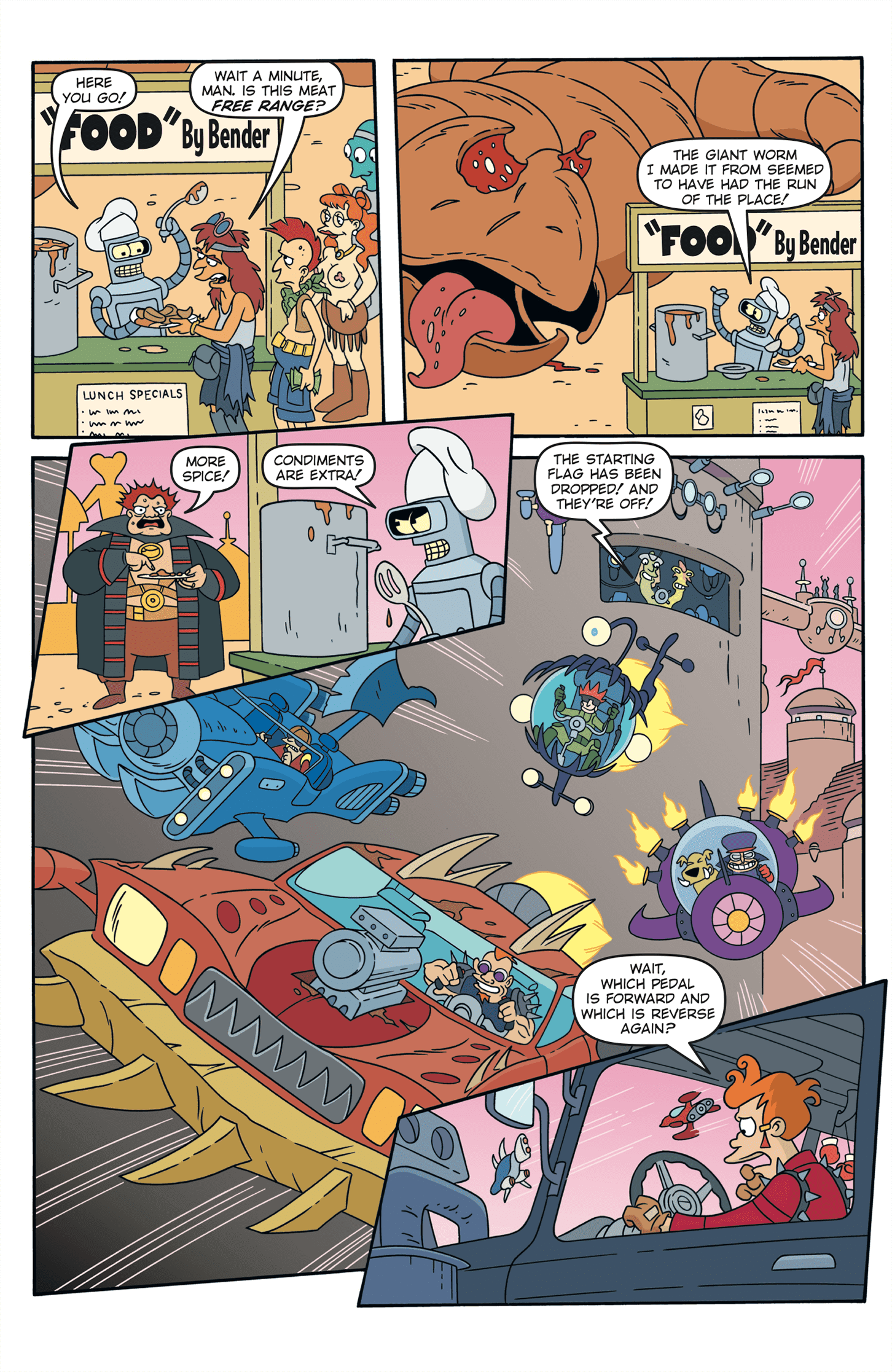 Read online Futurama Comics comic -  Issue #82 - 9