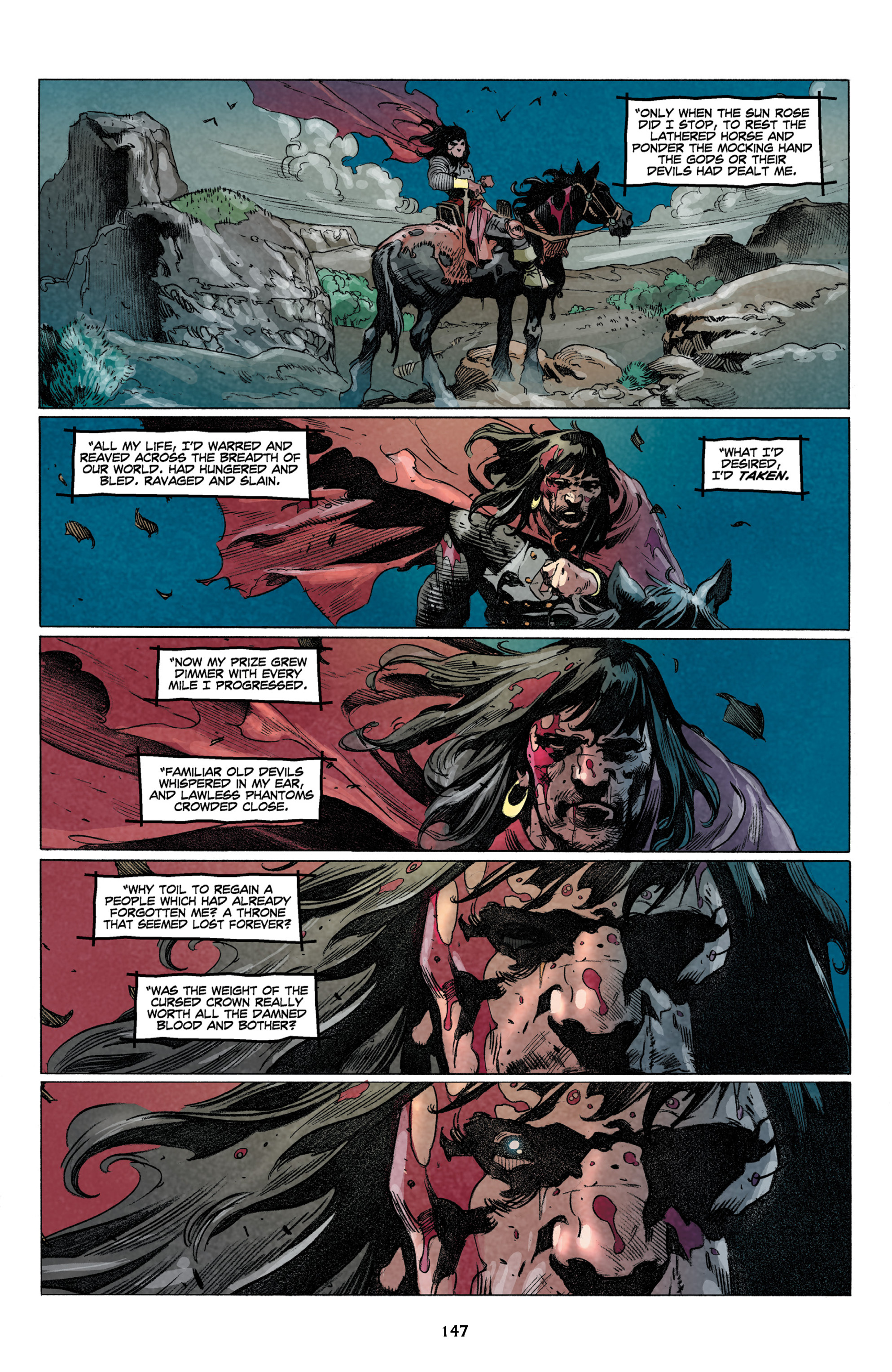 Read online King Conan: The Hour of the Dragon comic -  Issue # _TPB - 147