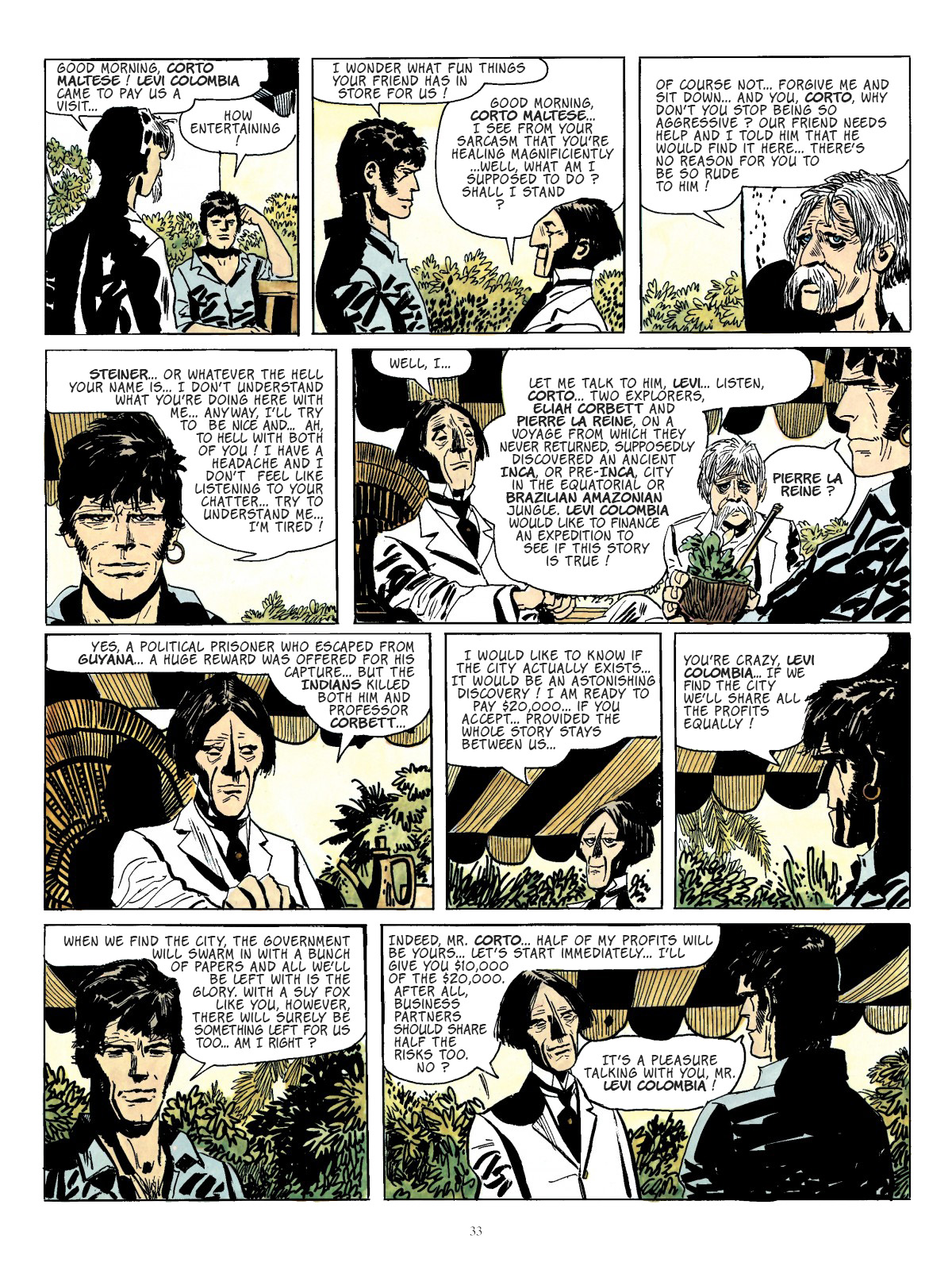 Read online Corto Maltese comic -  Issue # TPB 5 - 26