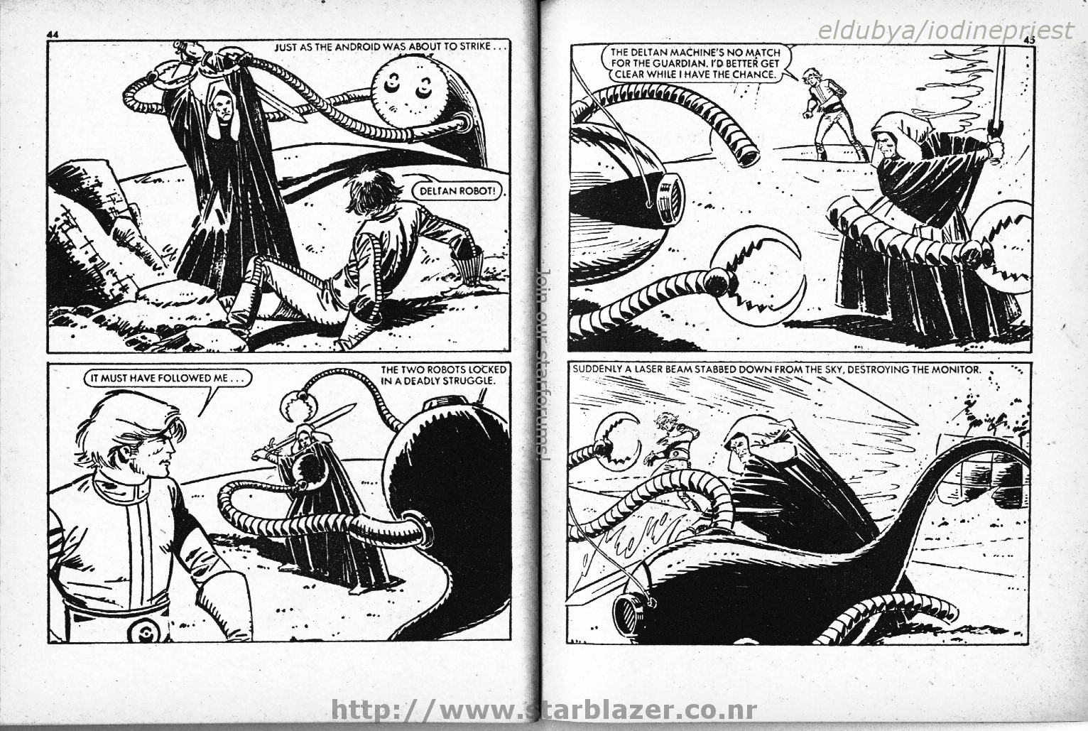 Read online Starblazer comic -  Issue #63 - 24