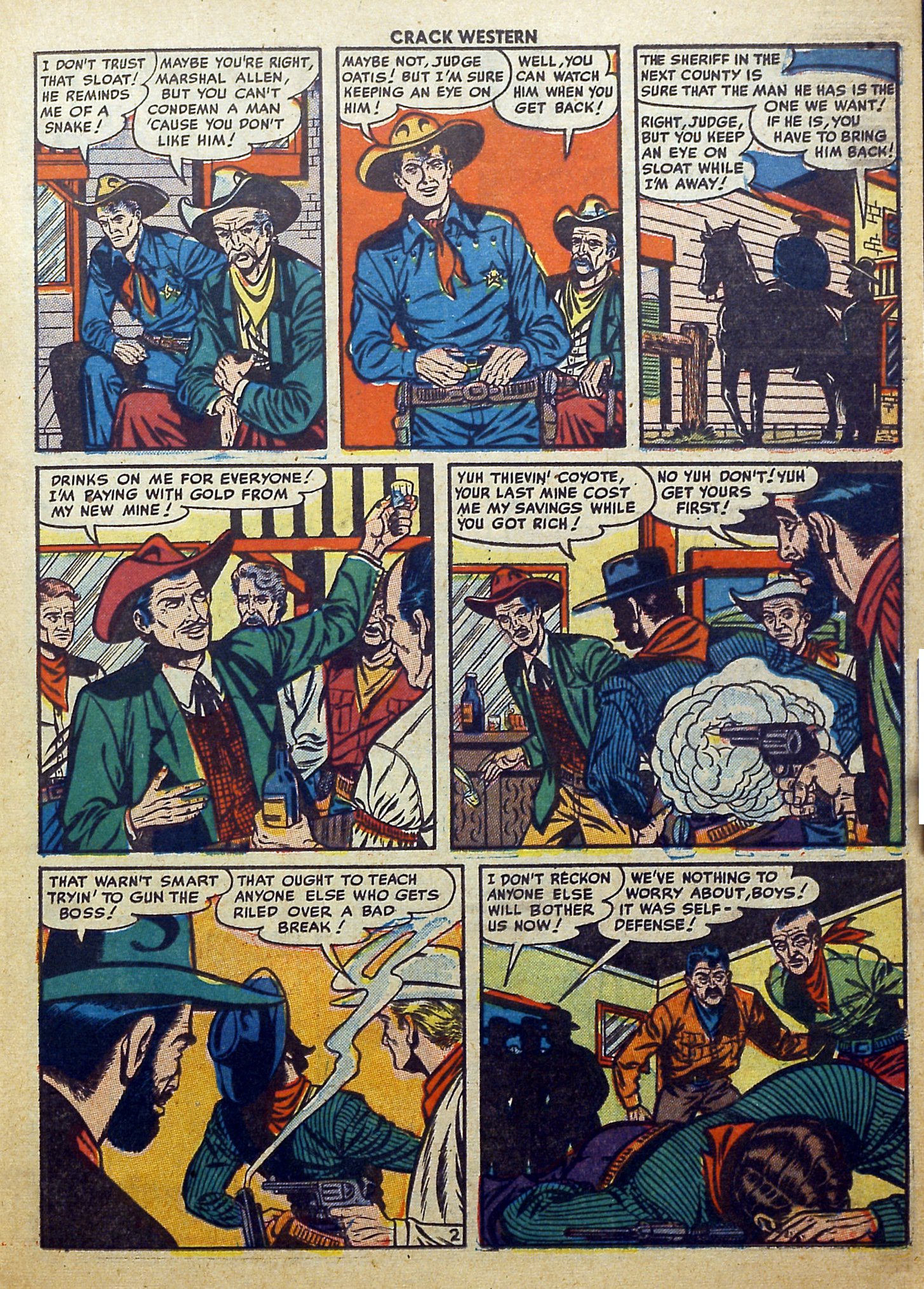 Read online Crack Western comic -  Issue #78 - 19