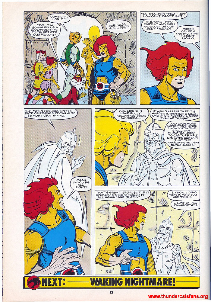 Read online ThunderCats (1987) comic -  Issue #8 - 12