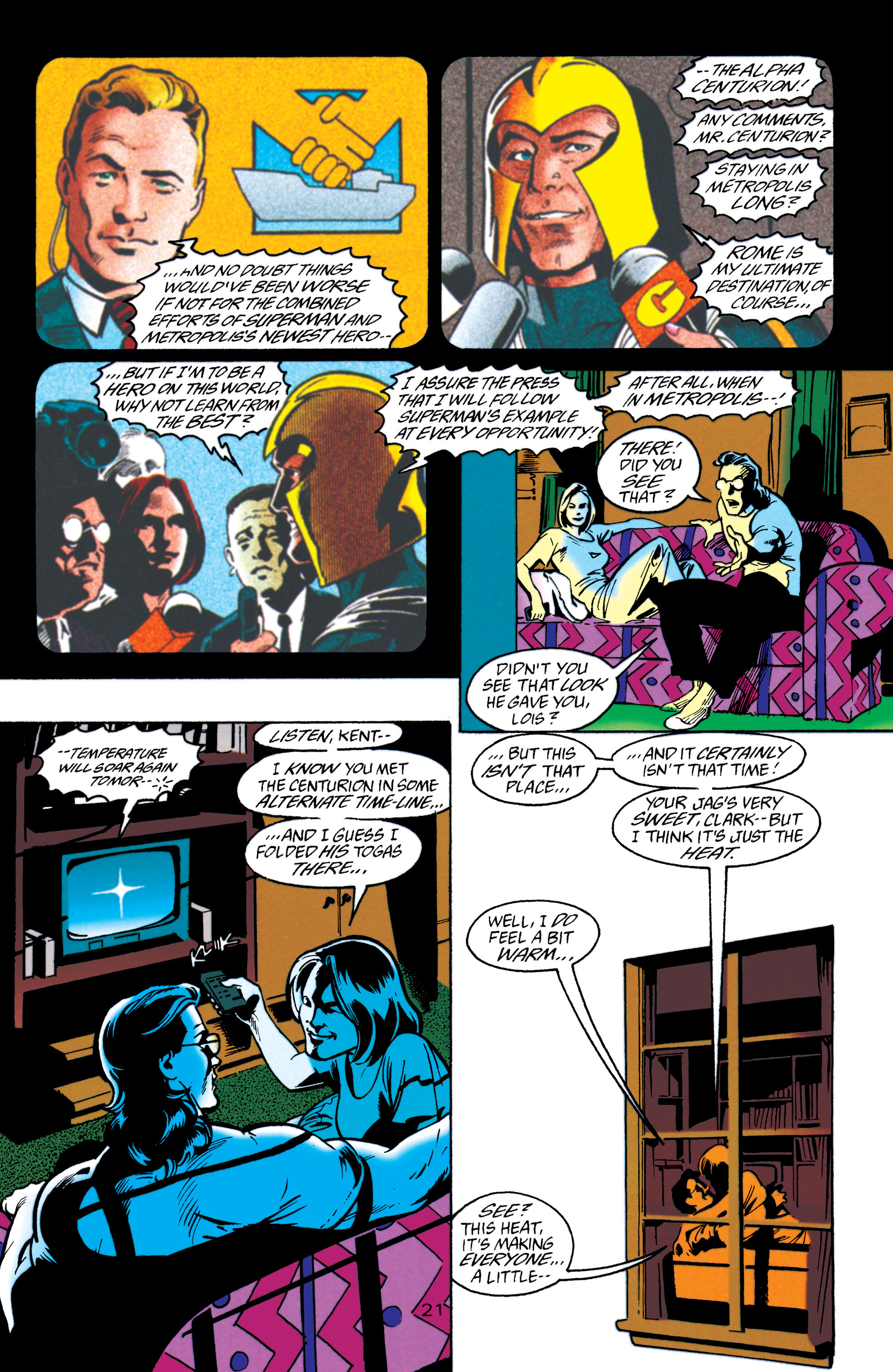 Read online Adventures of Superman (1987) comic -  Issue #527 - 22