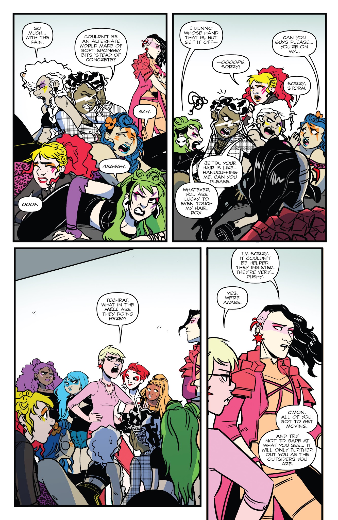 Read online Jem and the Holograms: The Misfits: Infinite comic -  Issue #1 - 7