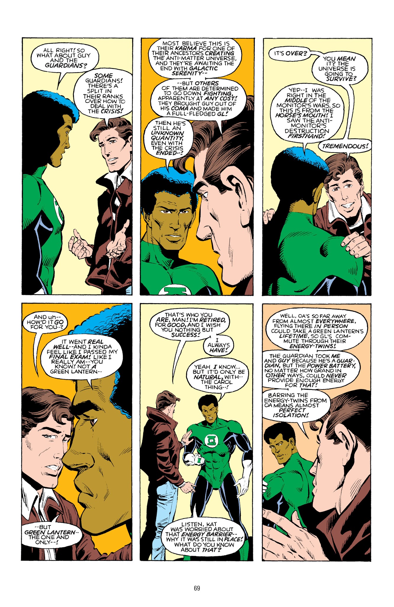 Read online Green Lantern: Sector 2814 comic -  Issue # TPB 3 - 69