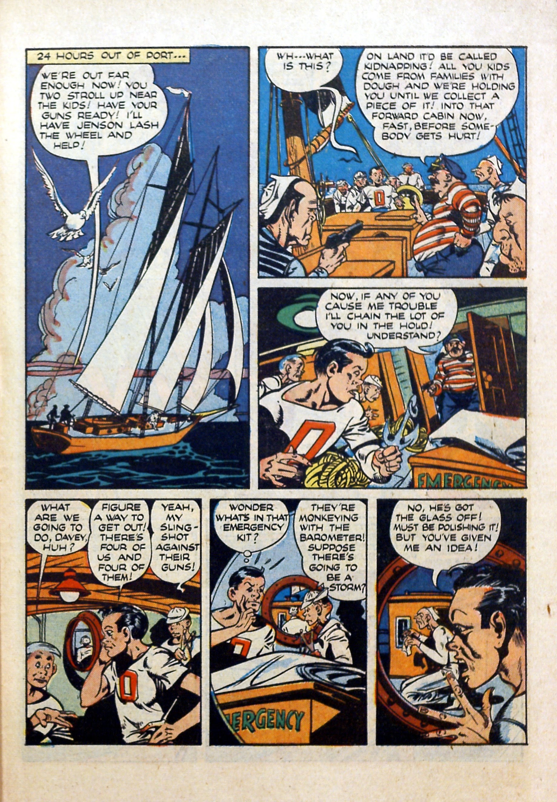 Read online Super-Mystery Comics comic -  Issue #33 - 44