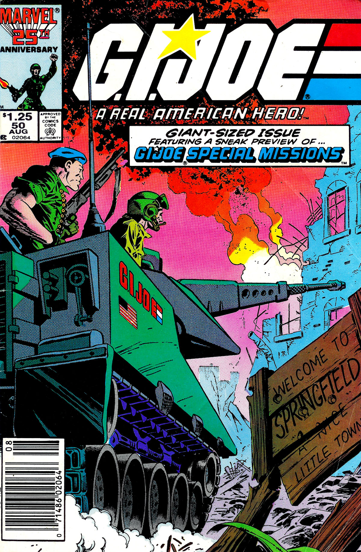Read online G.I. Joe: A Real American Hero comic -  Issue #50 - 1