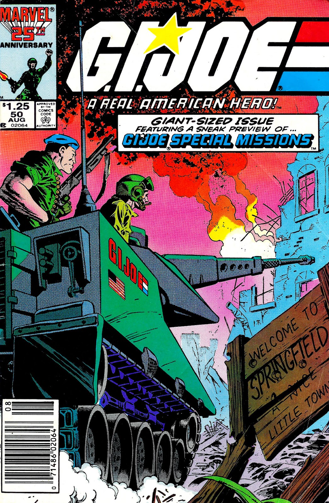 G.I. Joe: A Real American Hero issue 50 - Page 1