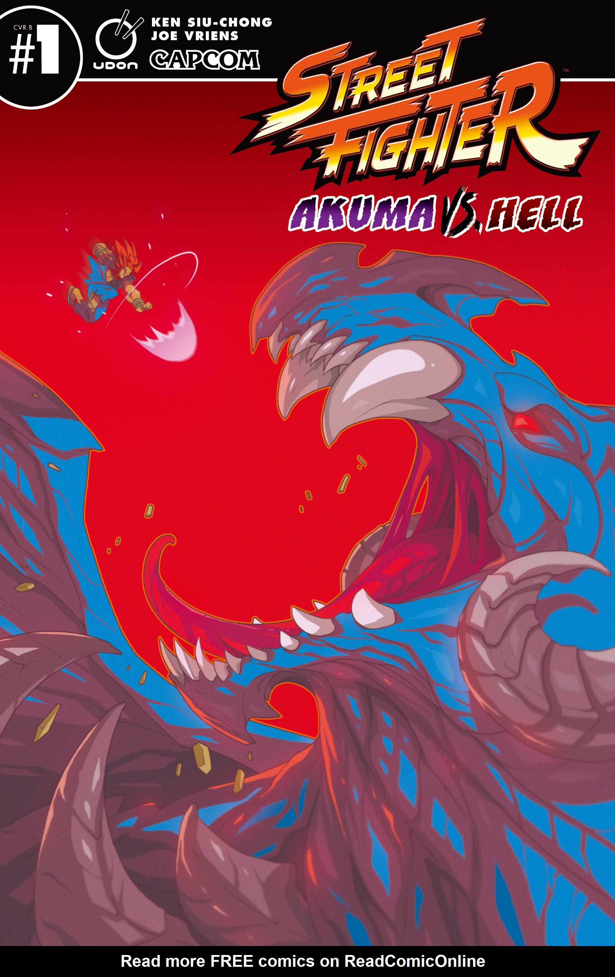 Read online Street Fighter One-shots comic -  Issue # Akuma VS Hell - 2