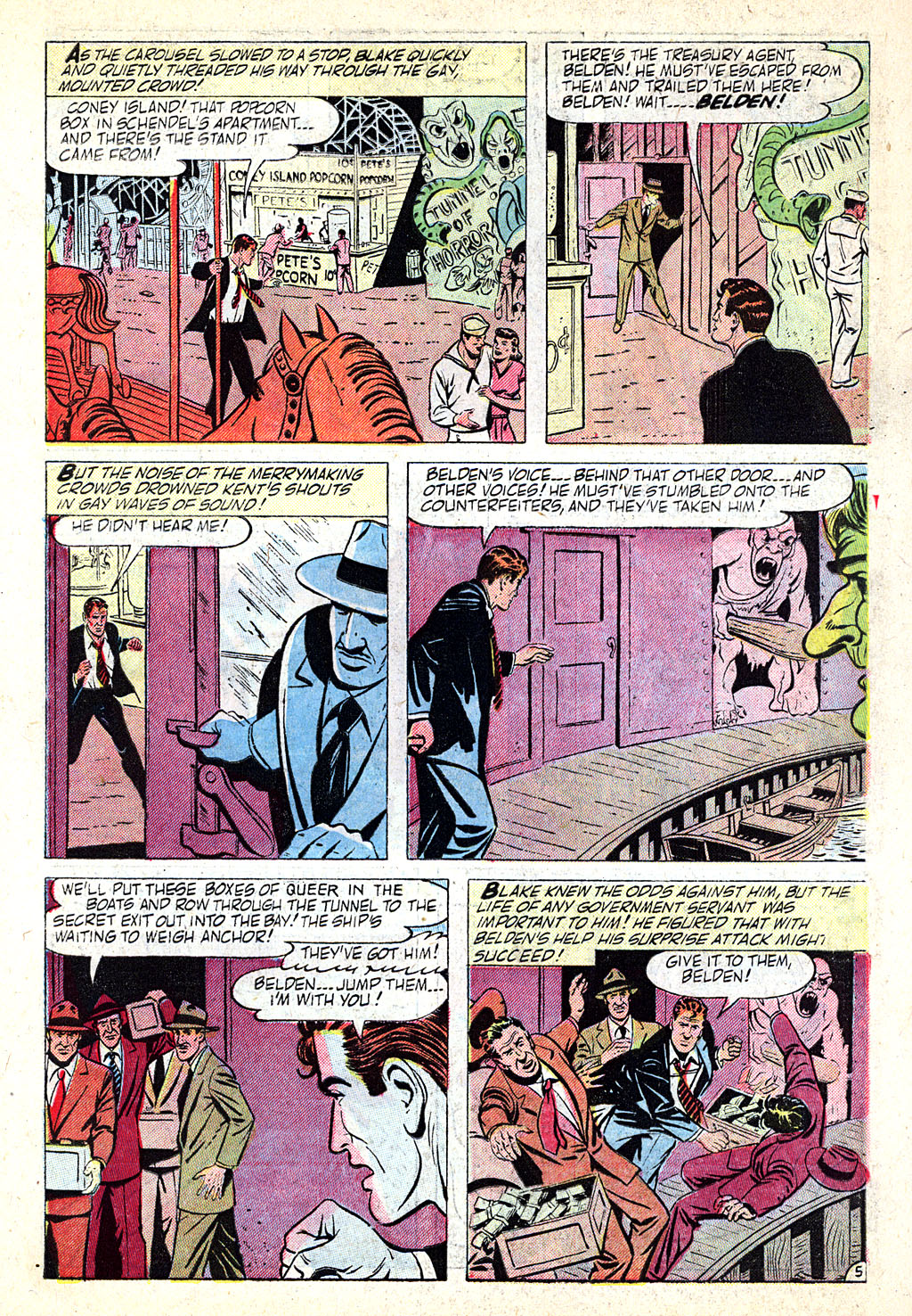 Read online Kent Blake of the Secret Service comic -  Issue #6 - 7