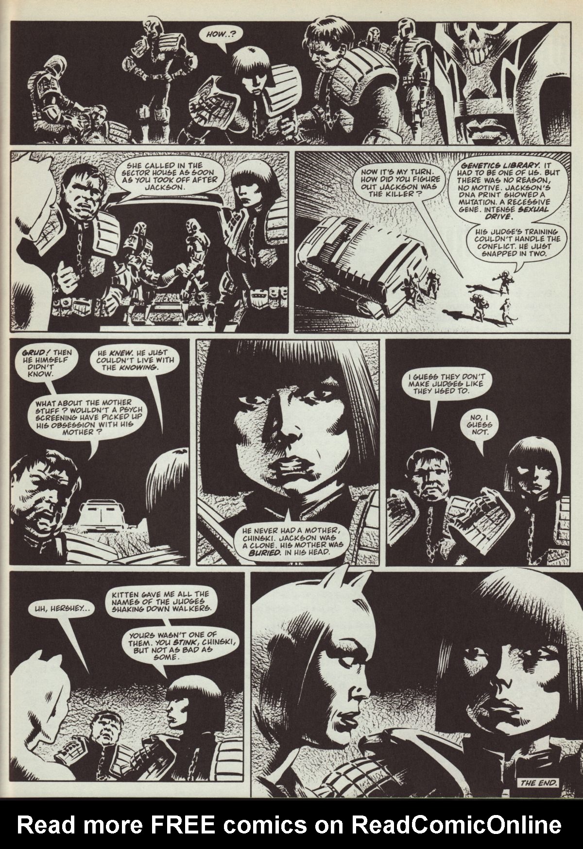 Read online Judge Dredd: The Megazine (vol. 2) comic -  Issue #30 - 21