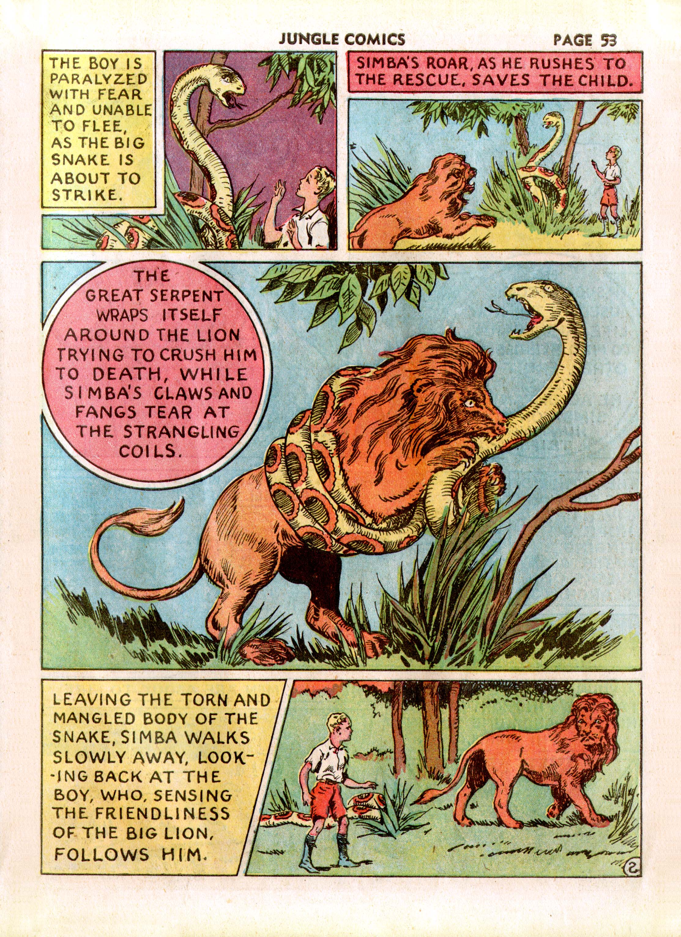 Read online Jungle Comics comic -  Issue #3 - 55